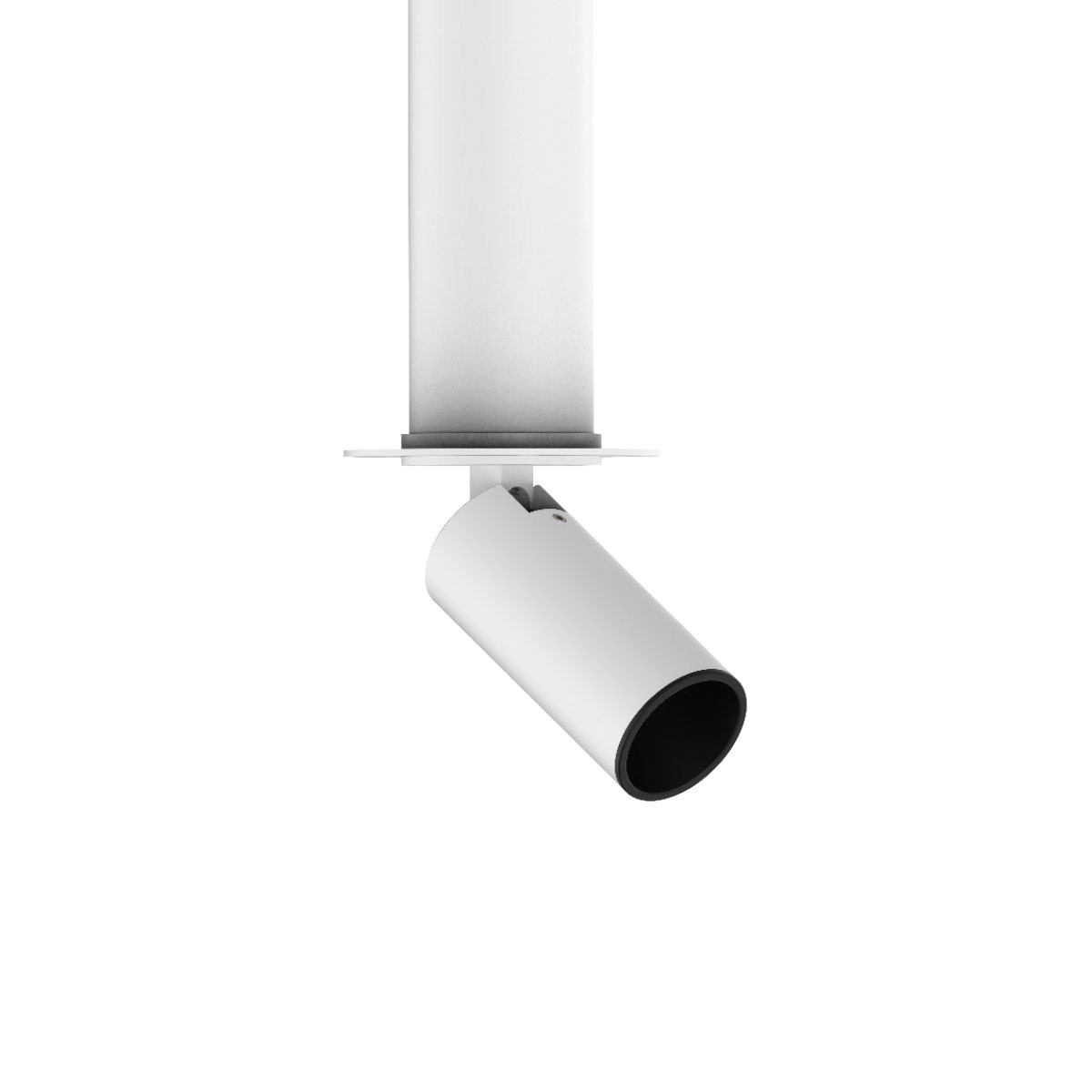 VK Lighting Coko - Spot encastré sans cadre avec rosace d"encastrement - Ø 3,5 x 7,3 cm - Ø 50 mm taille d"encastrement - 6W LED incl. - blanc