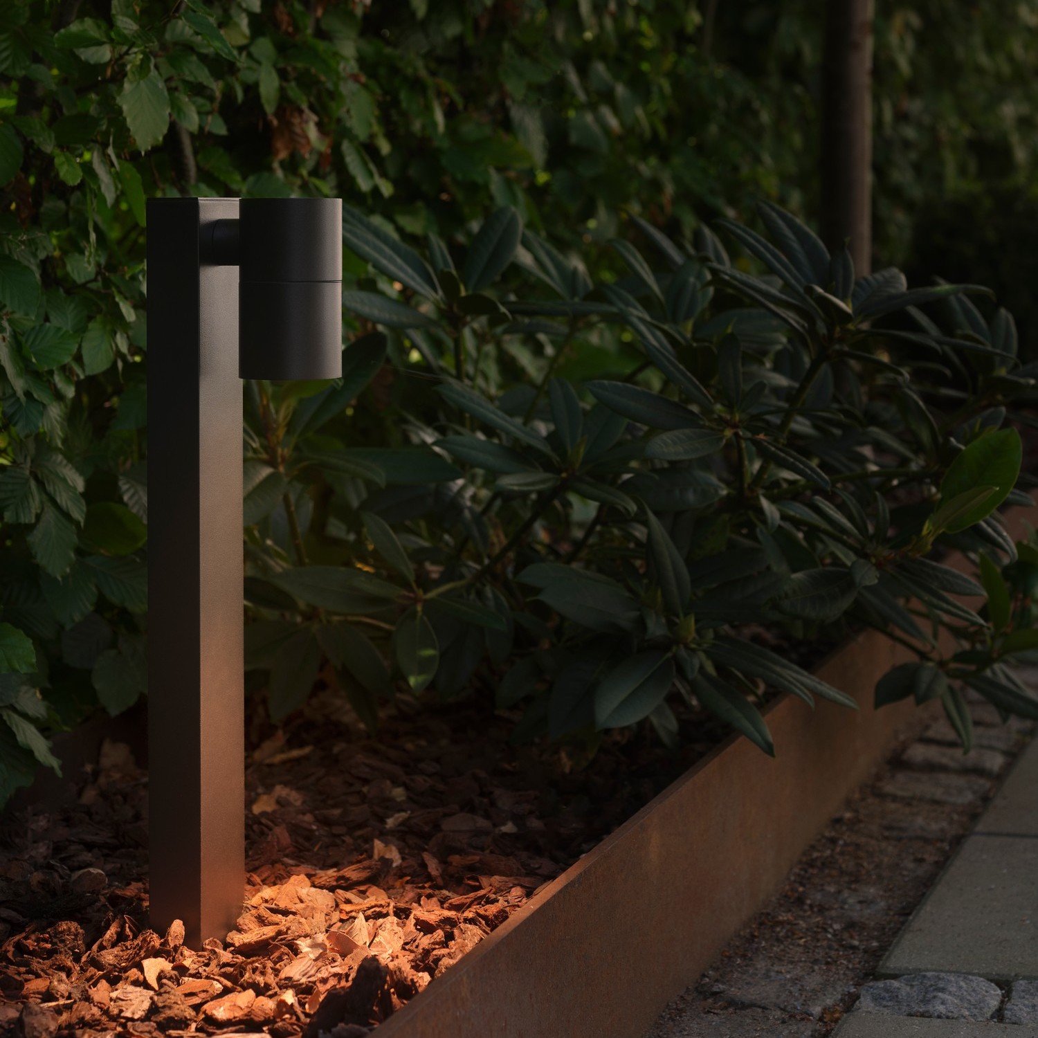 Nordlux Tin 50 - lampe de jardin - Ø 6,5 x 14,5 x - IP44 - noir