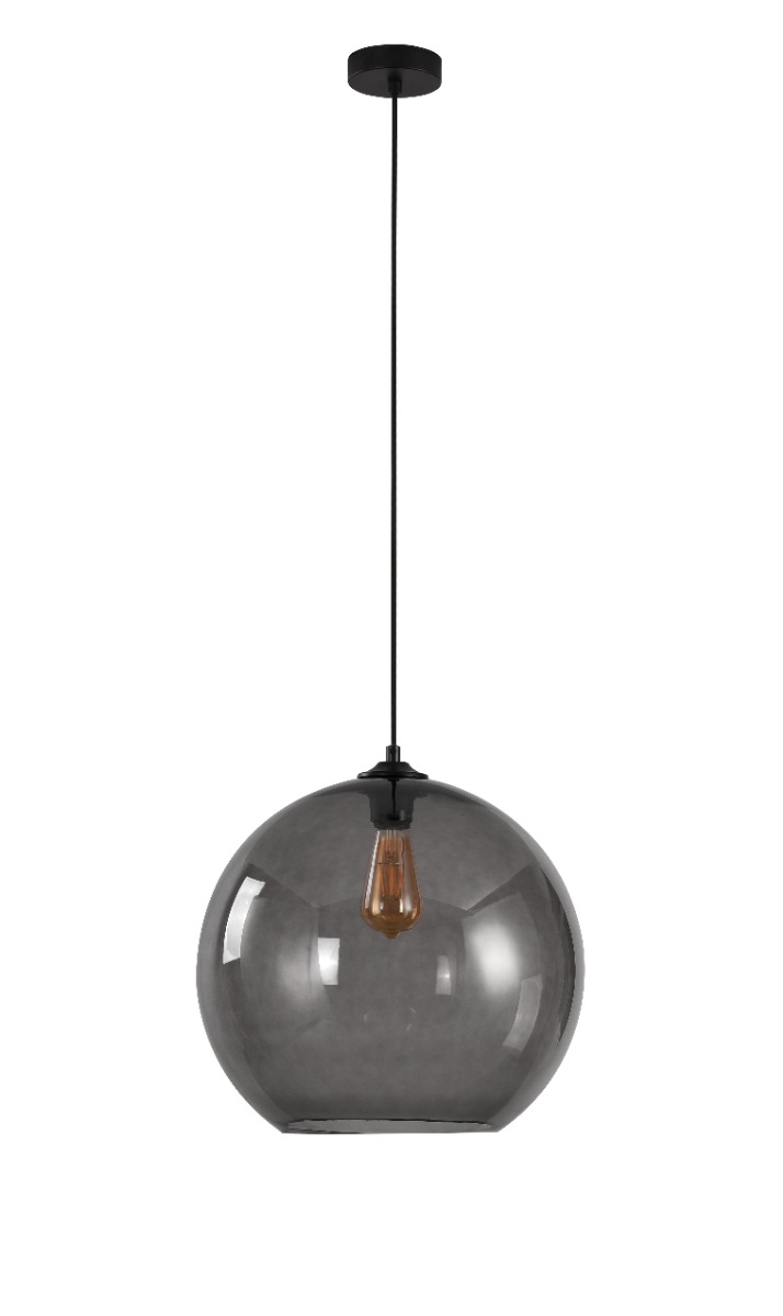 Artdelight Marino - lampe suspendue - Ø cm - fumé — vue 3