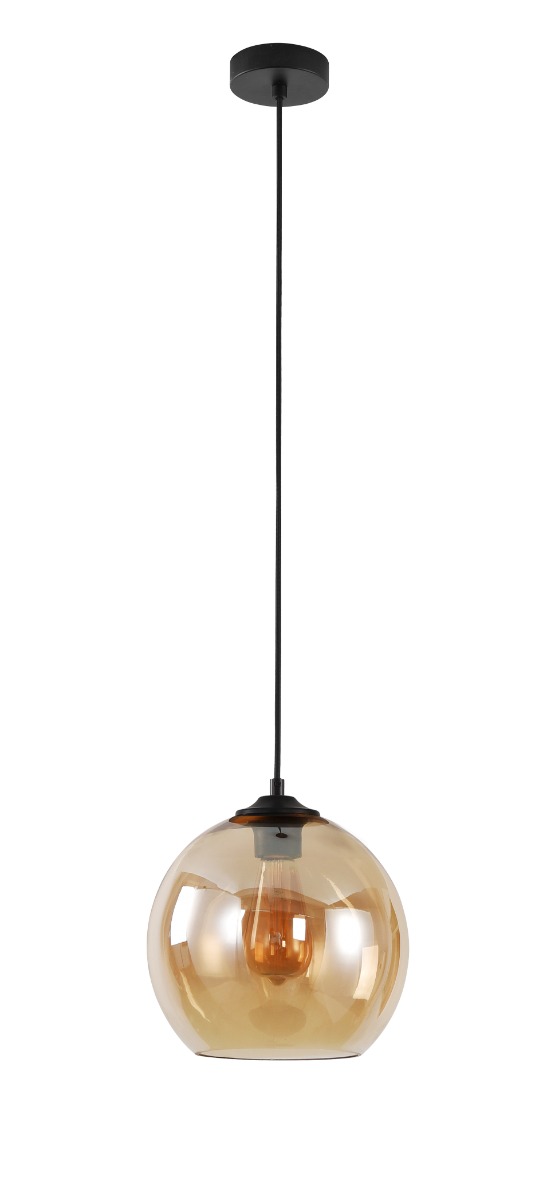 Artdelight Marino - lampe suspendue - Ø cm - ambre