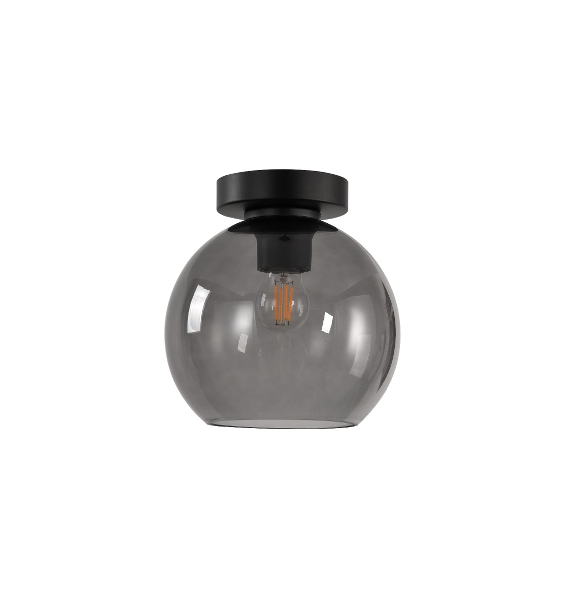 Artdelight Marino - plafonnier - Ø cm - fumé