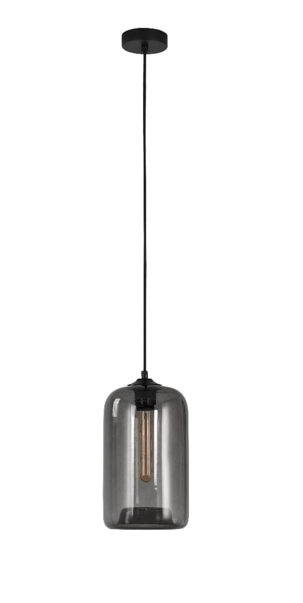 Artdelight Botany - lampe suspendue - Ø cm - fumé