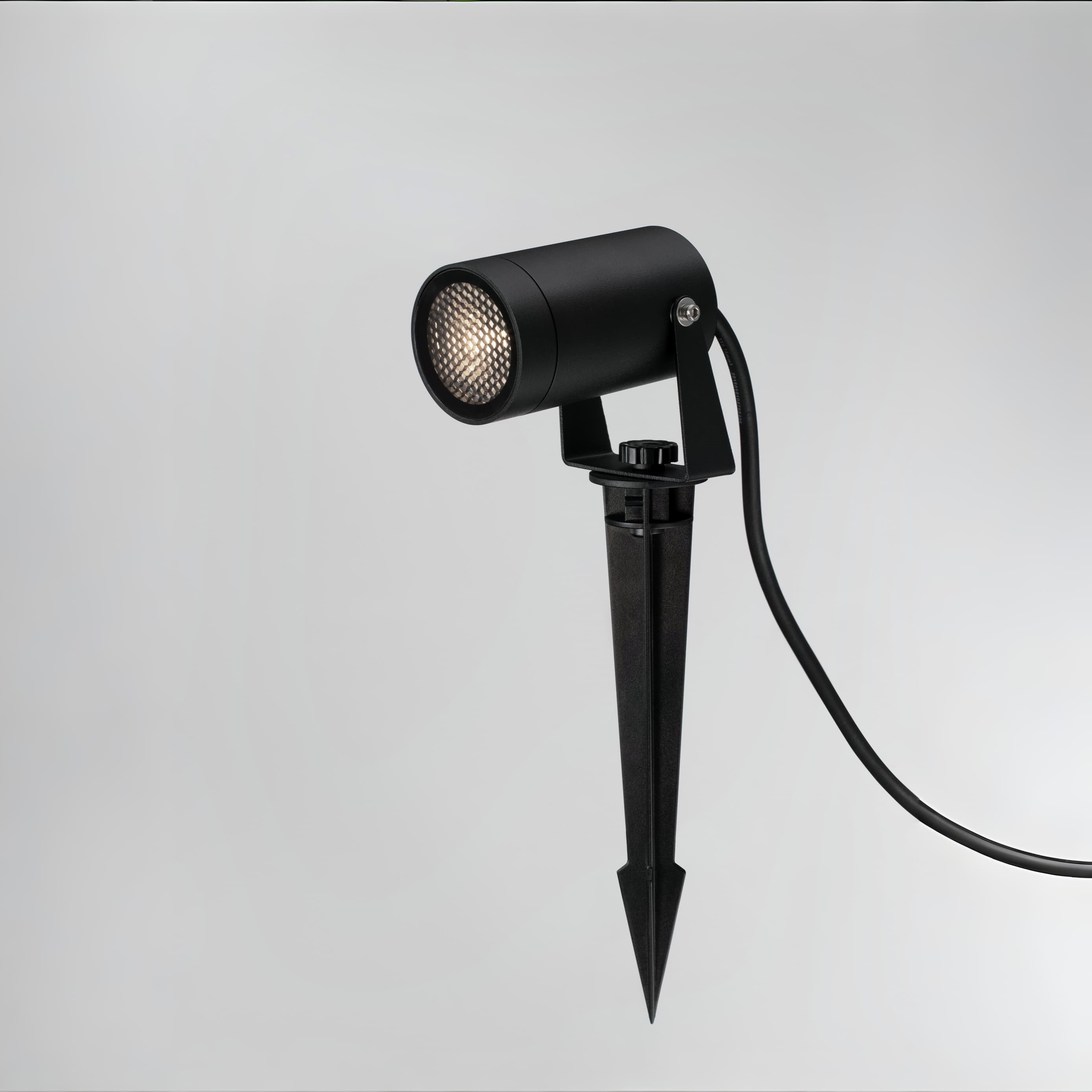Nova Luce Destry – spot de sol sur piquet - Ø 5,5 x - IP54 - anthracite foncé
