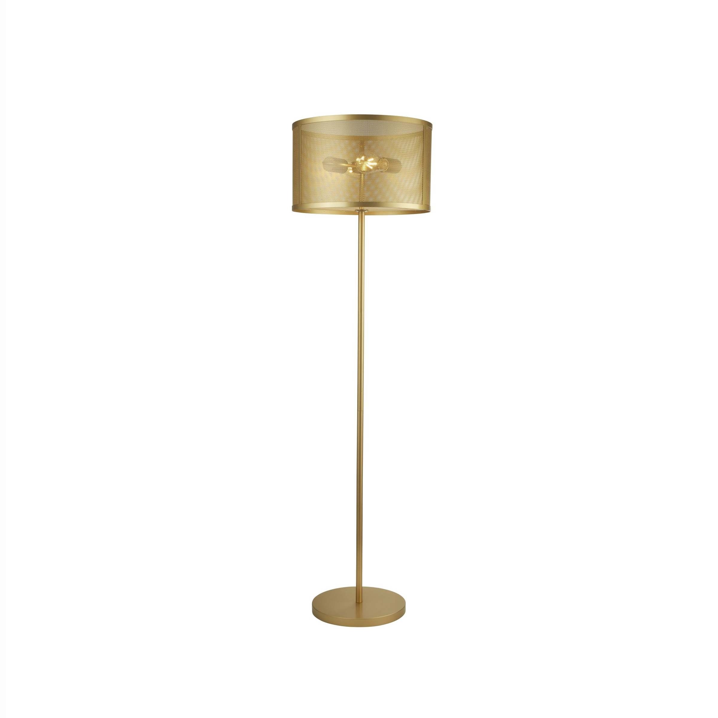 Searchlight Fishnet - lampadaire - - or mat