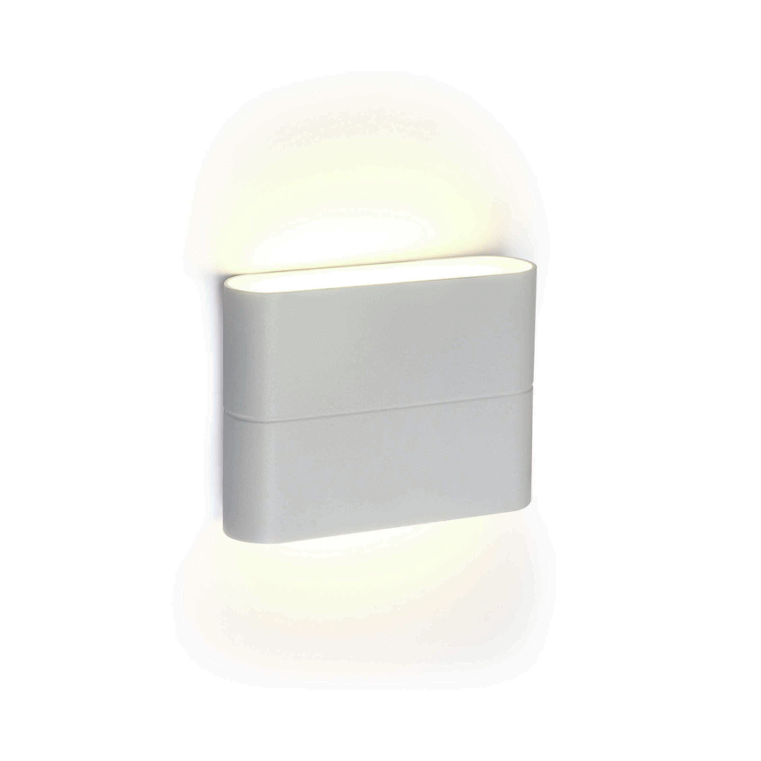 ONE Light Outdoor Slim Range - applique murale extérieure - 11,5 x ,8 cm - W LED inclus - IP54 - blanc