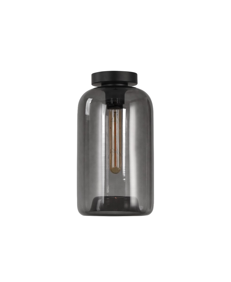 Artdelight Botany - plafonnier - Ø cm - fumé