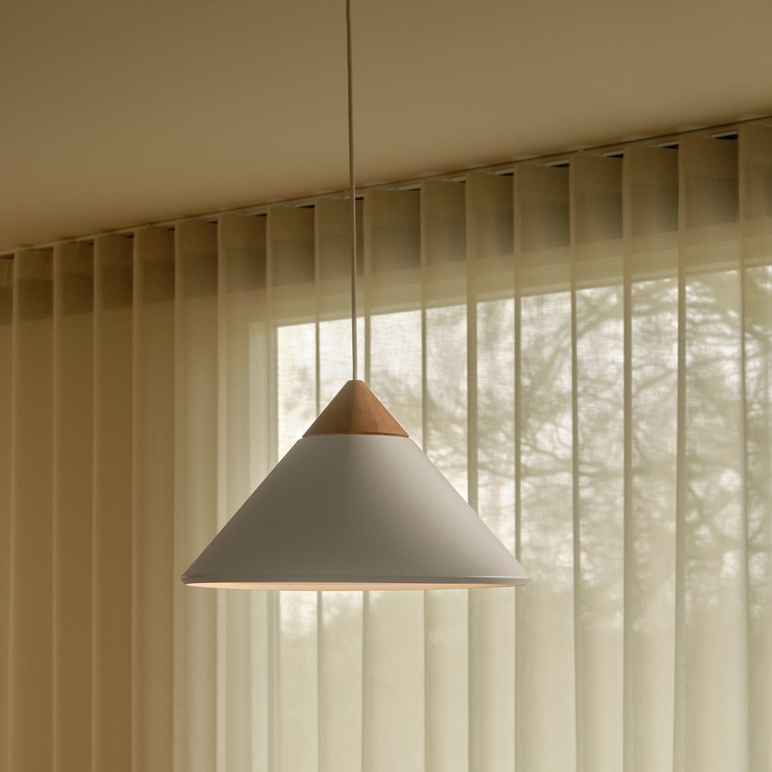Design For The People Kinto - lampe suspendue - Ø ,6 cm - blanc