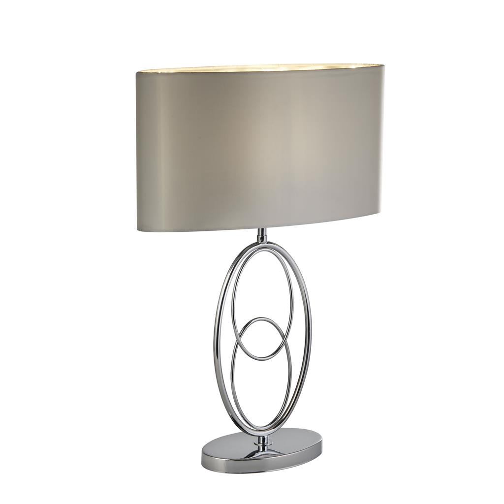 Searchlight Loopy - lampe à poser - cm - chrome et argent