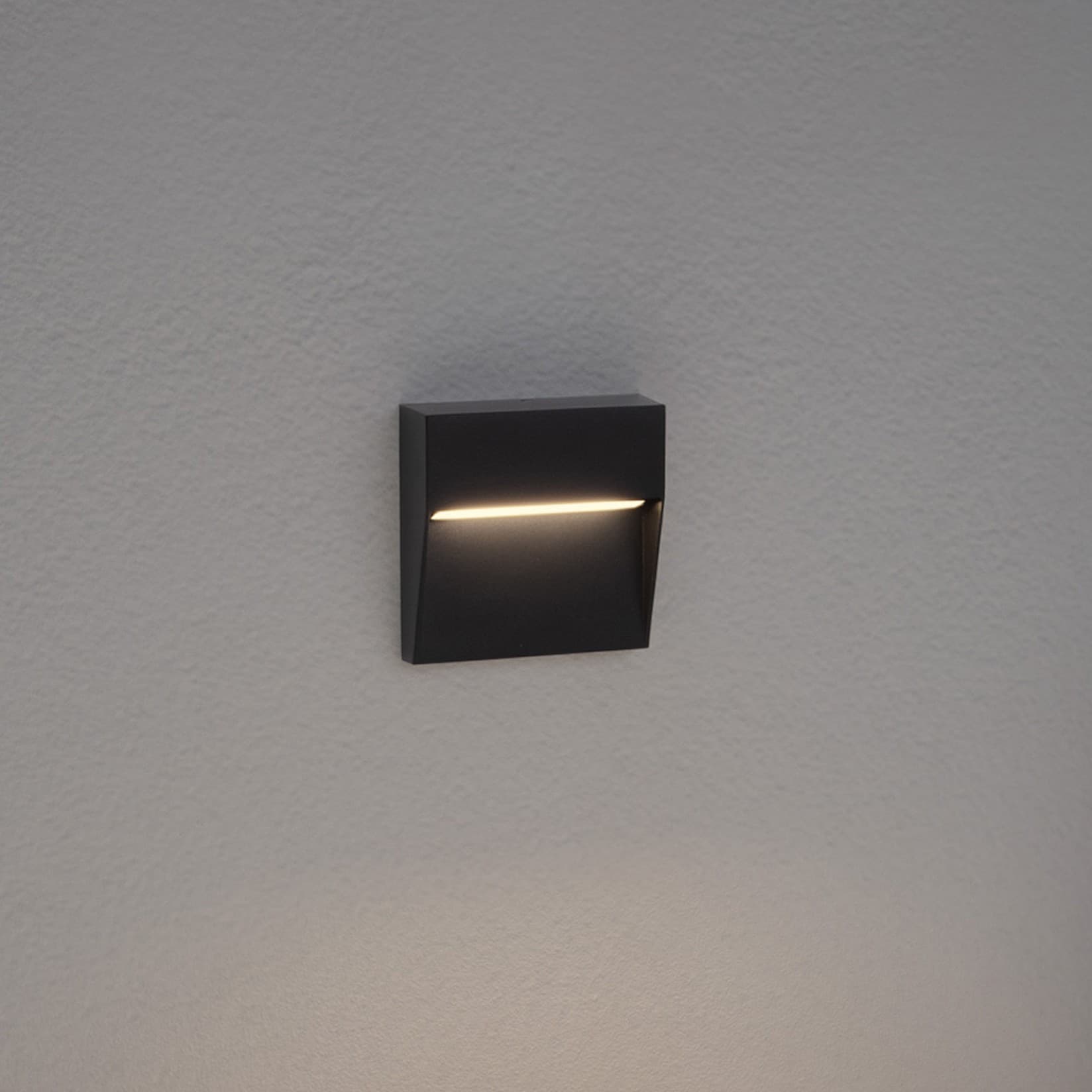 Nova Luce Nectar - applique murale extérieure - x - 3W LED inclus - IP65 - anthracite foncé
