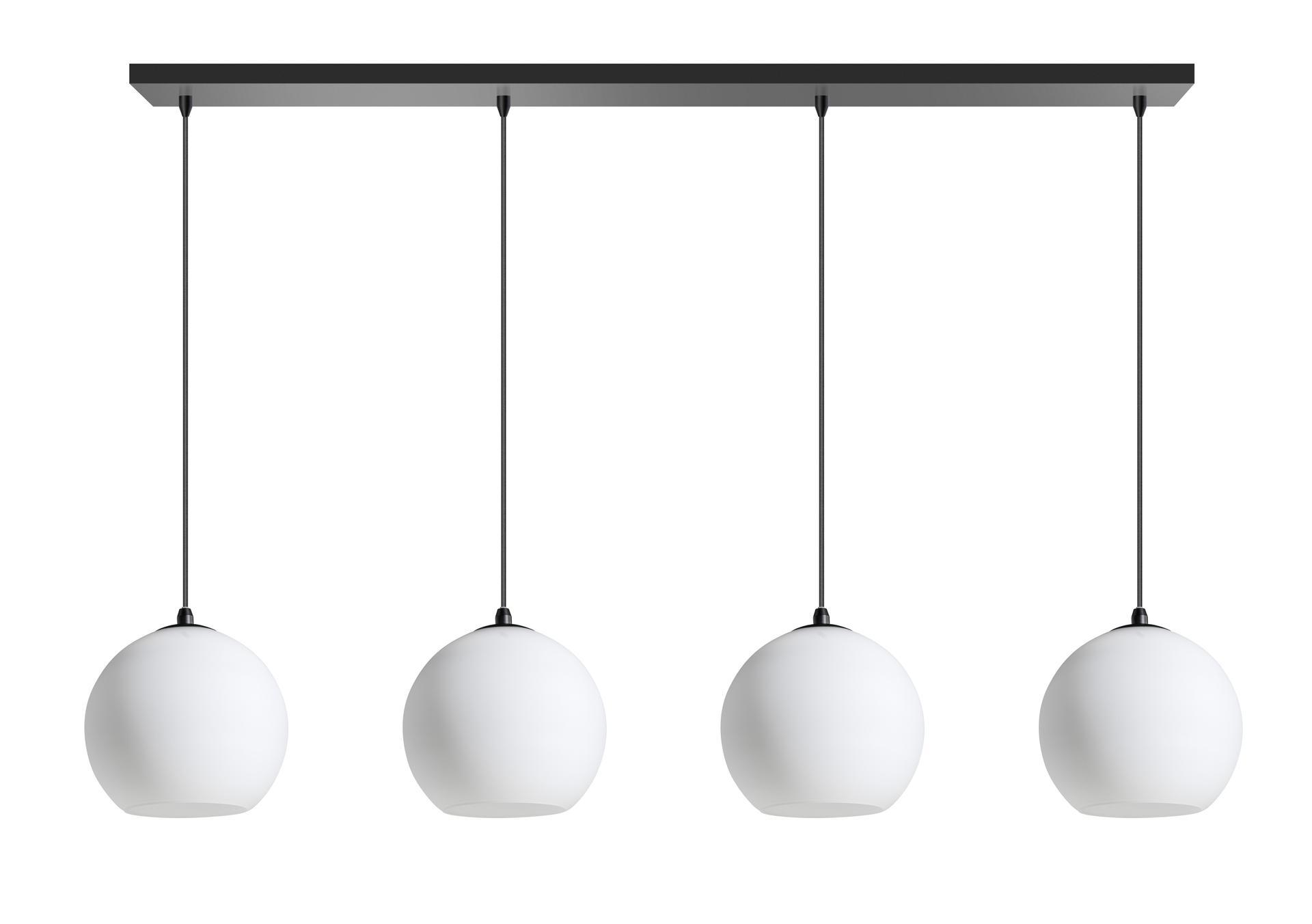 ETH Orb Opal - suspension - x - noir et blanc
