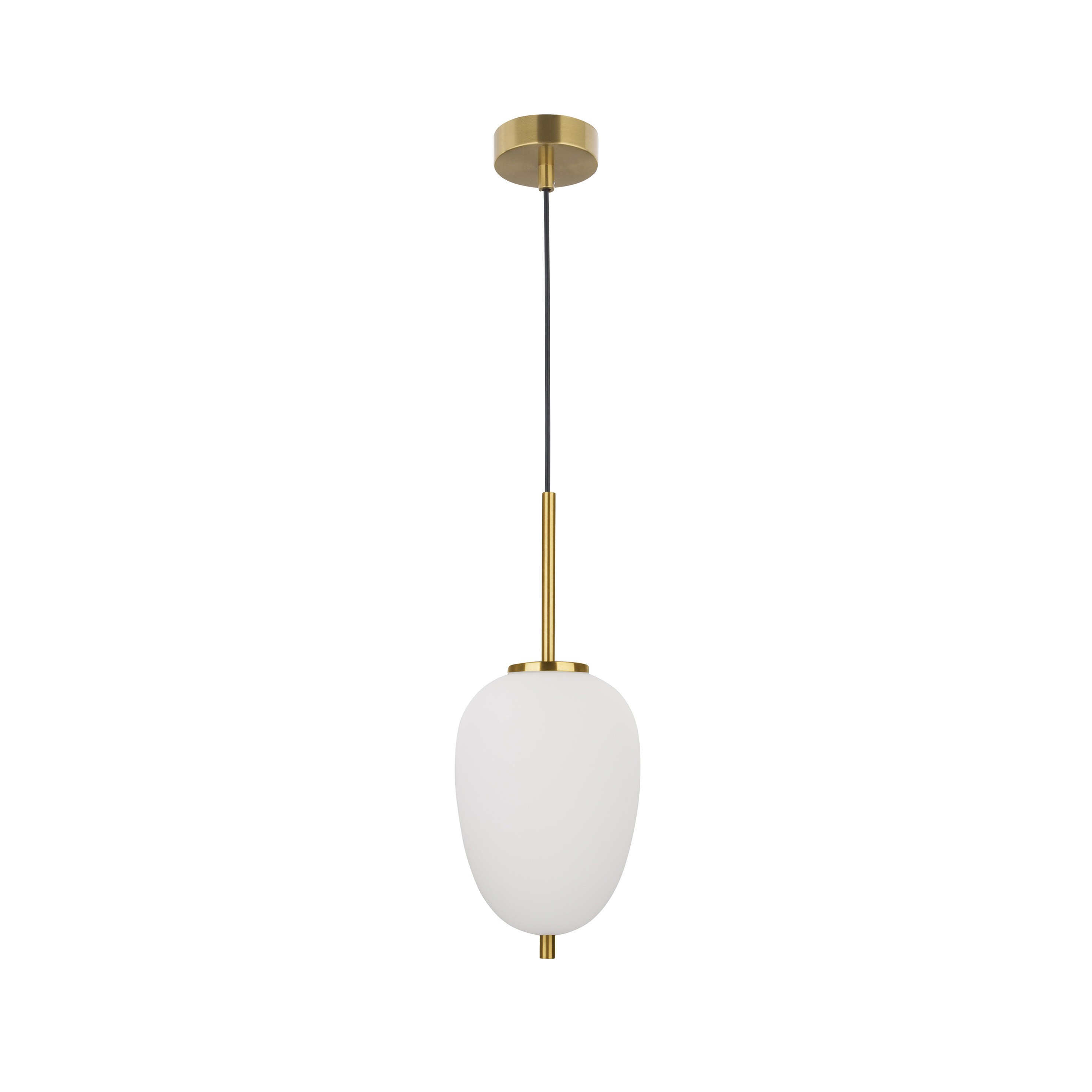 Nova Luce Lato - lampe suspendue - Ø 15,8 x - laiton antique