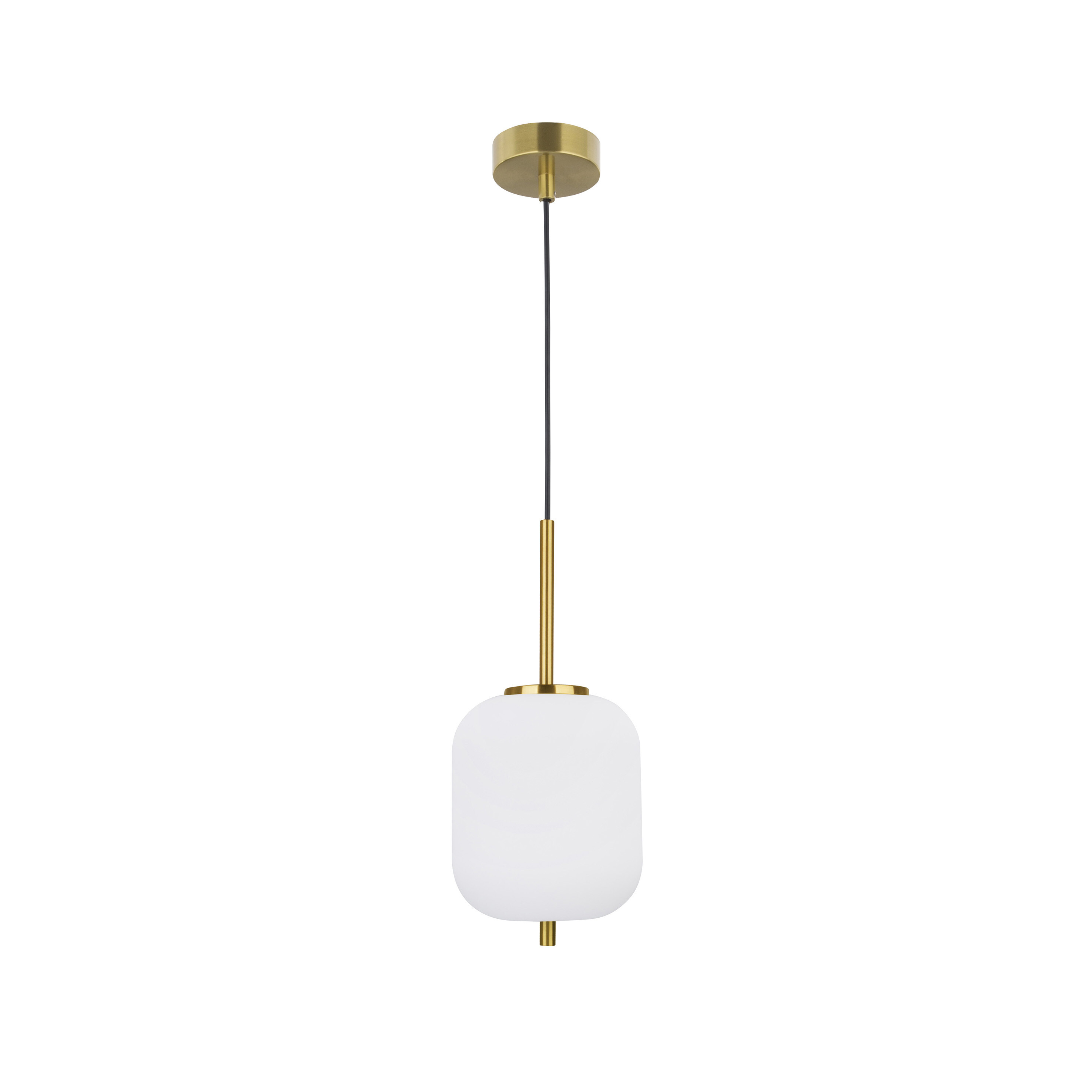 Nova Luce Lato - lampe suspendue - Ø 16,5 x - laiton antique