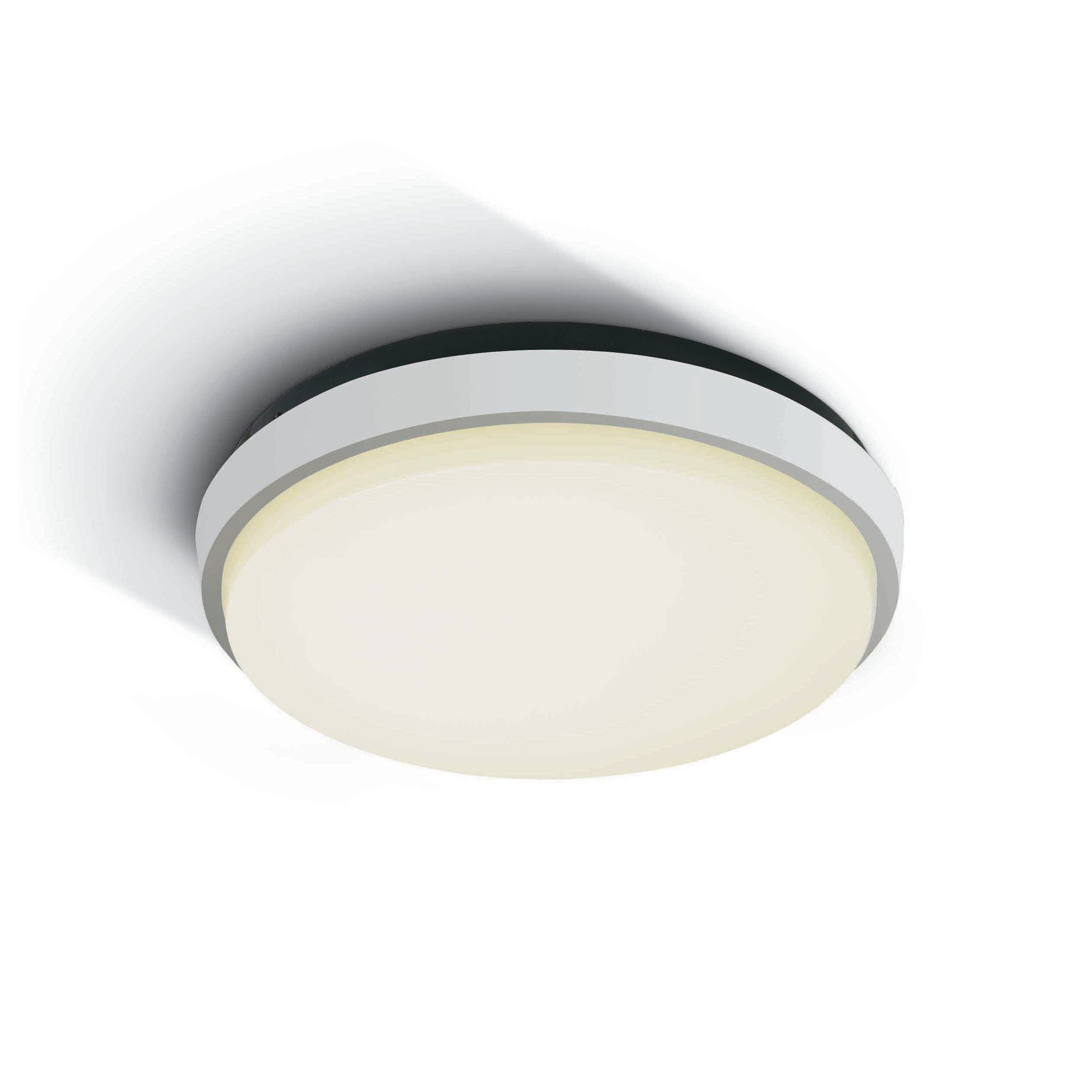 ONE Light Outdoor Slim LED - plafonnier extérieur - Ø ,9 cm - 30W LED inclus - IP54 - blanc
