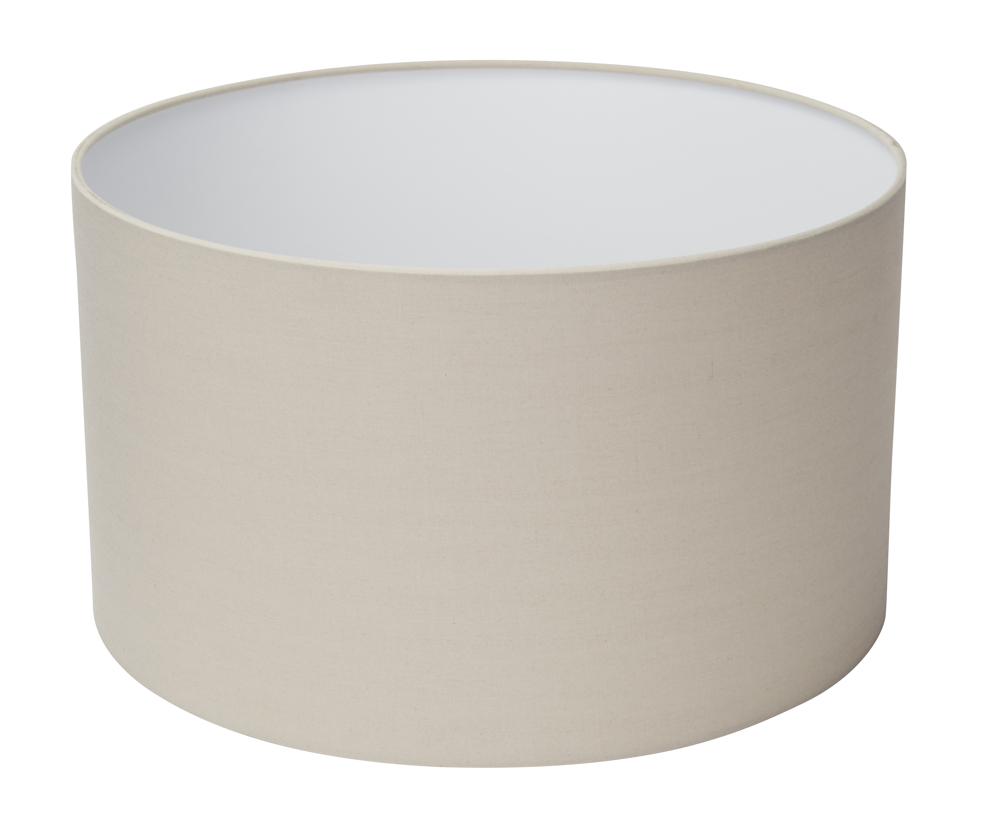 Searchlight Drum - abat-jour - Ø cm - beige