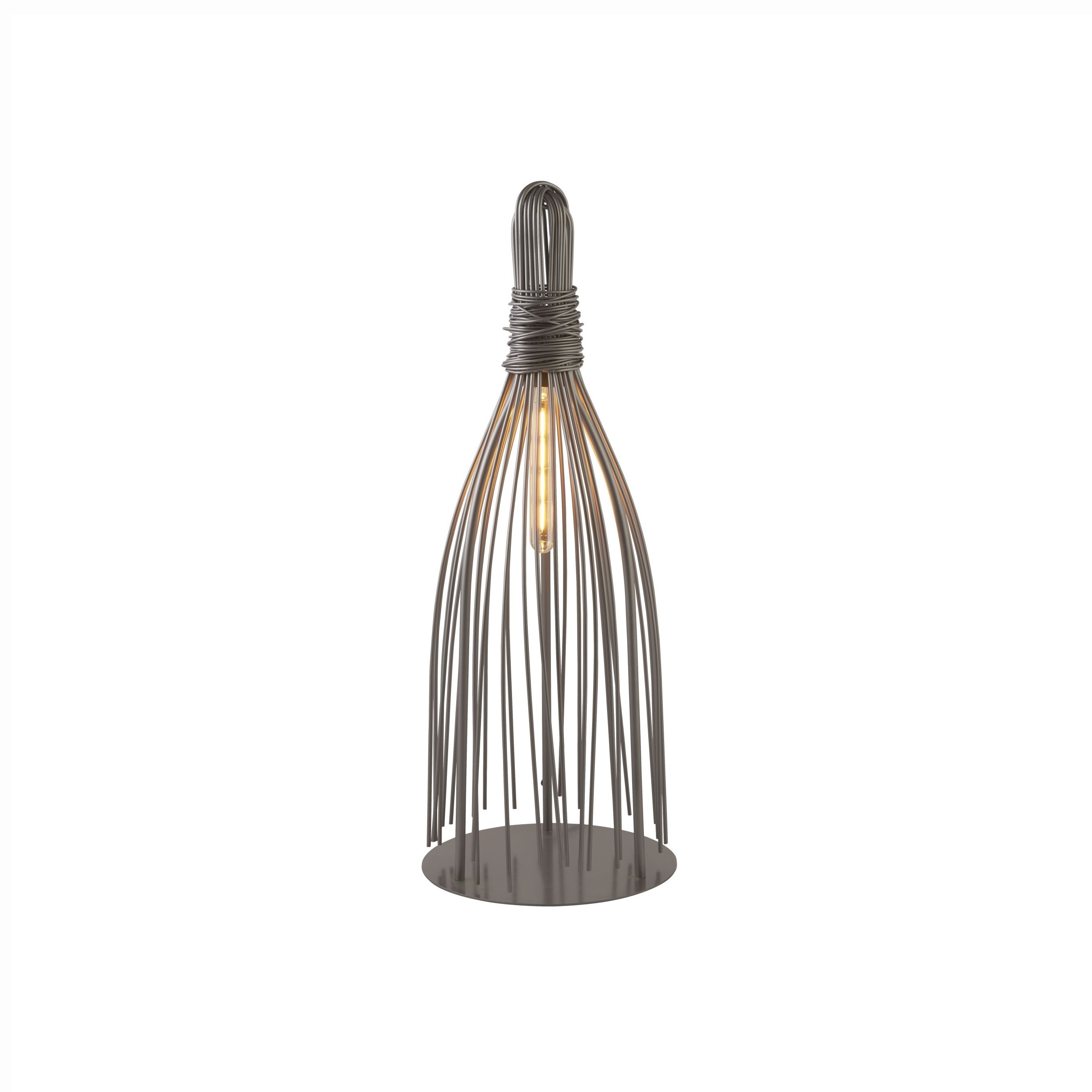 Searchlight Caraffe - lampe à poser - - gris