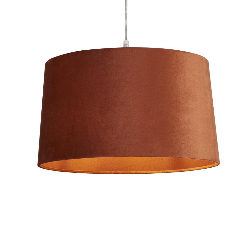 Abat-jour tambour Searchlight - Ø cm - orange