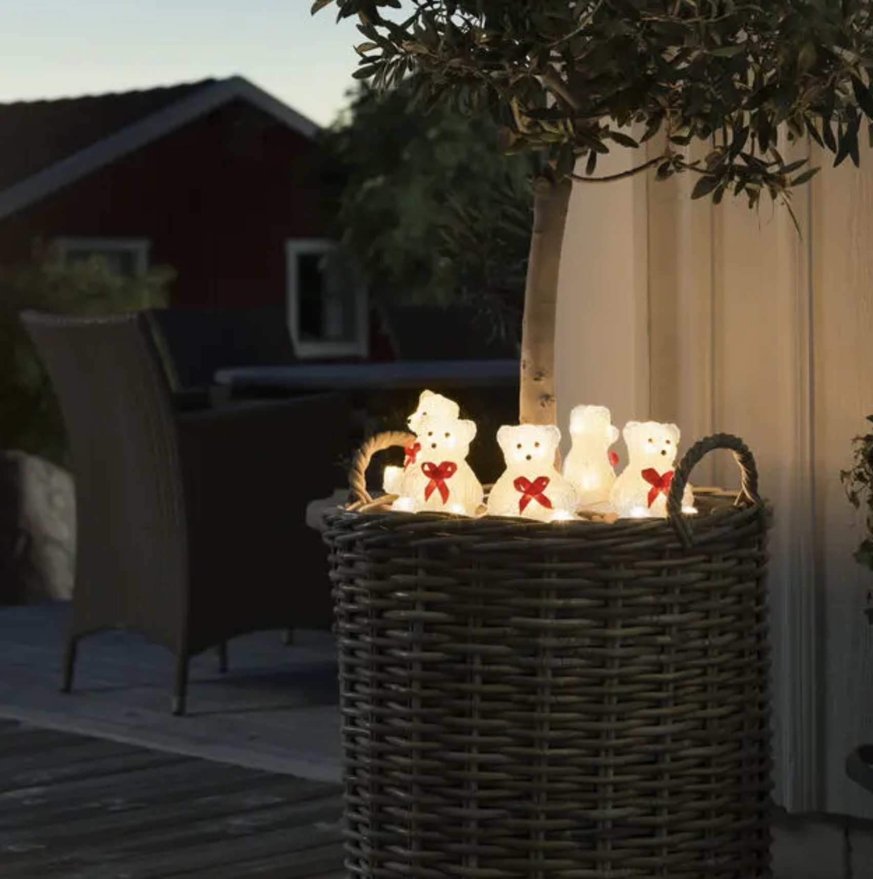 Konstsmide Lumières de Noël - ours - x - IP44 - transparent