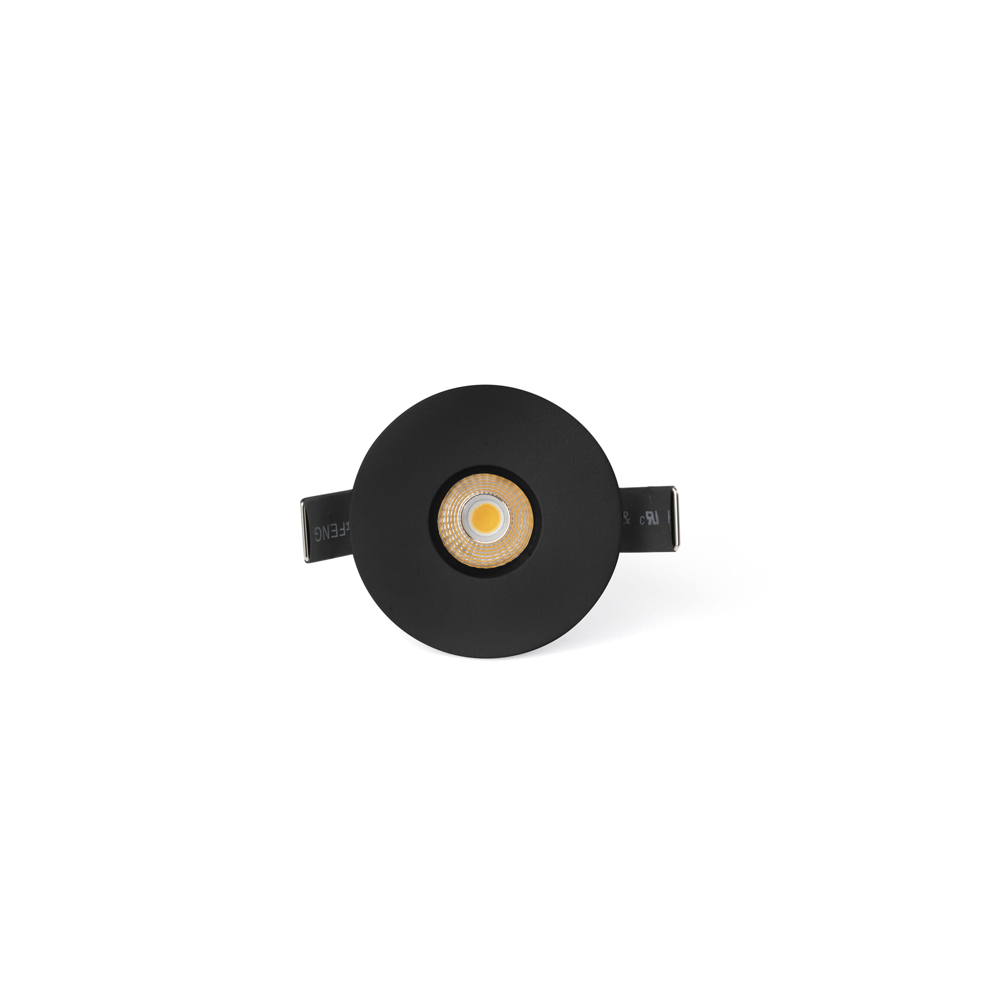 Faro Lox - spot encastré - Ø 85 mm, Ø 55 mm encastré - 8W dimmable LED inclus - noir