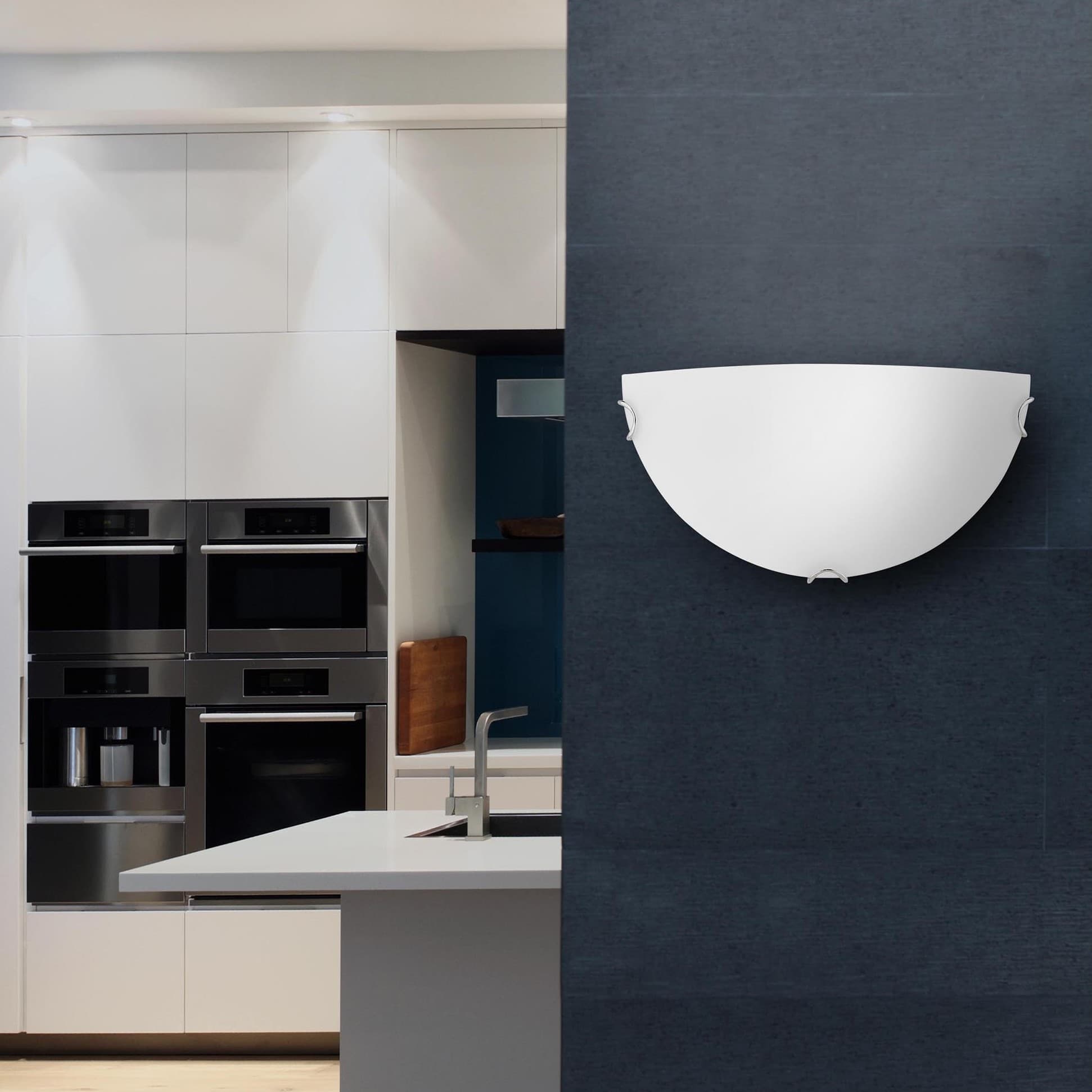 Nova Luce Anco - applique murale - ,5 x - blanc et chrome