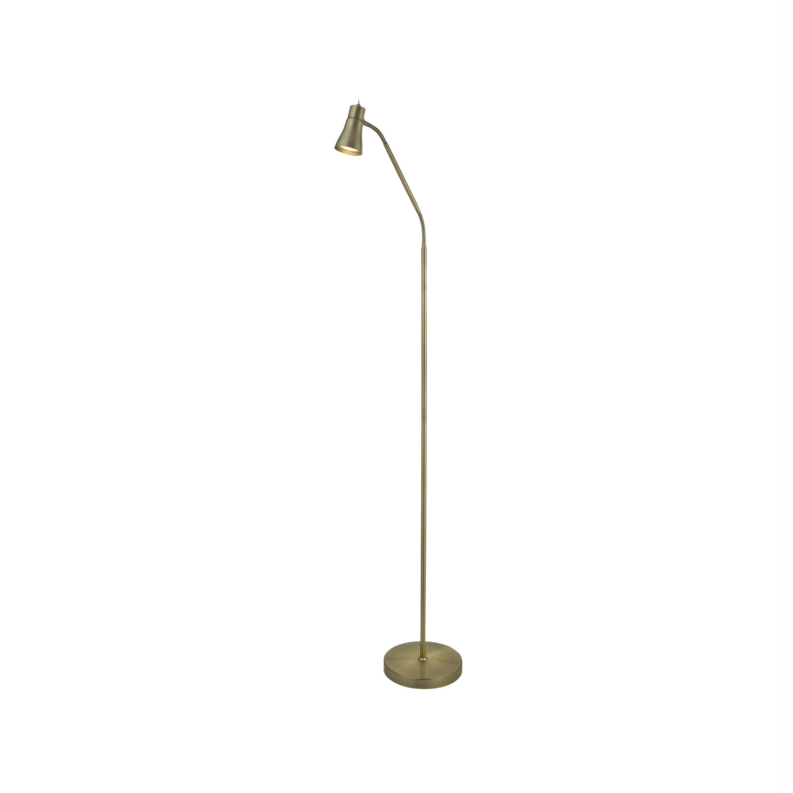 Searchlight Fusion - lampadaire - Ø cm - laiton antique
