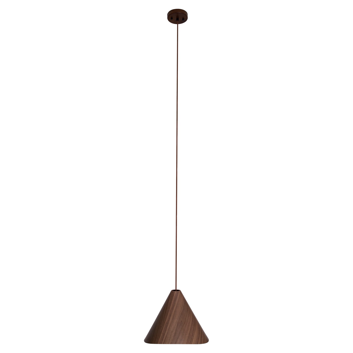 Maxlight Sakura - lampe suspendue - Ø 33,5 x - brun foncé