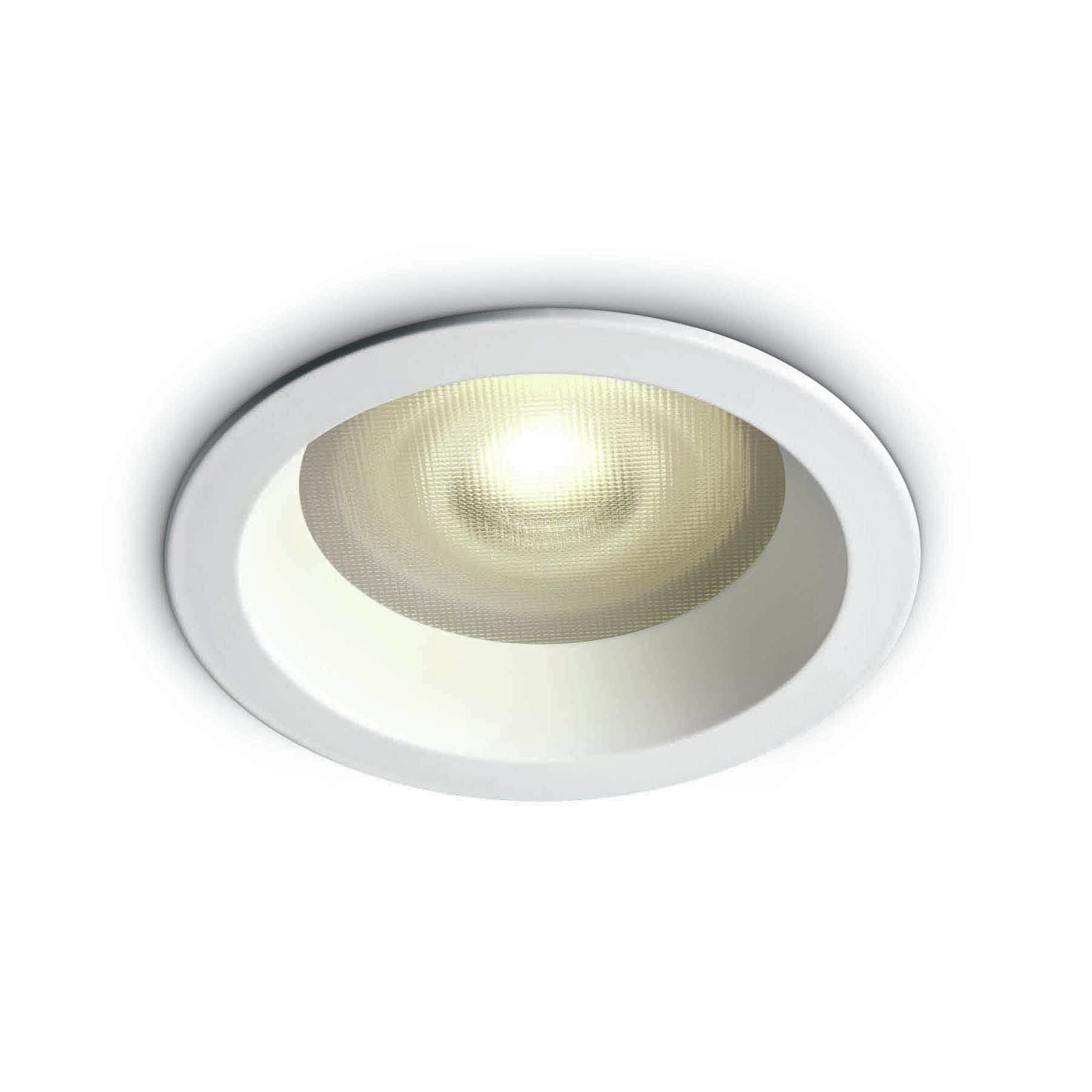ONE Light Gamme Darklight - spot encastrable - Ø 92 mm, Ø 82 mm encastrable - IP65 - blanc — vue 3