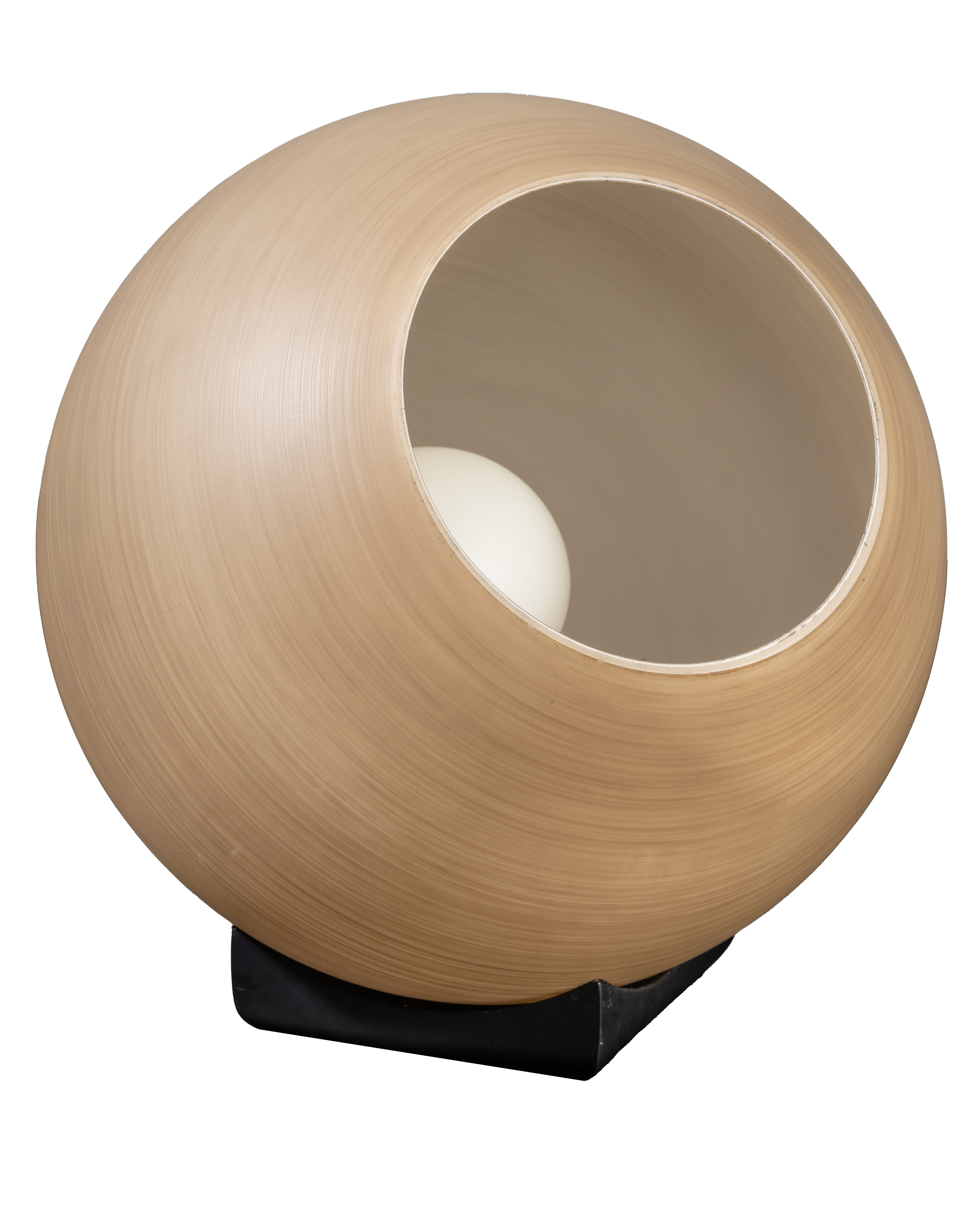 ETH Orb Saturn - lampe de table - Ø cm - noir et taupe