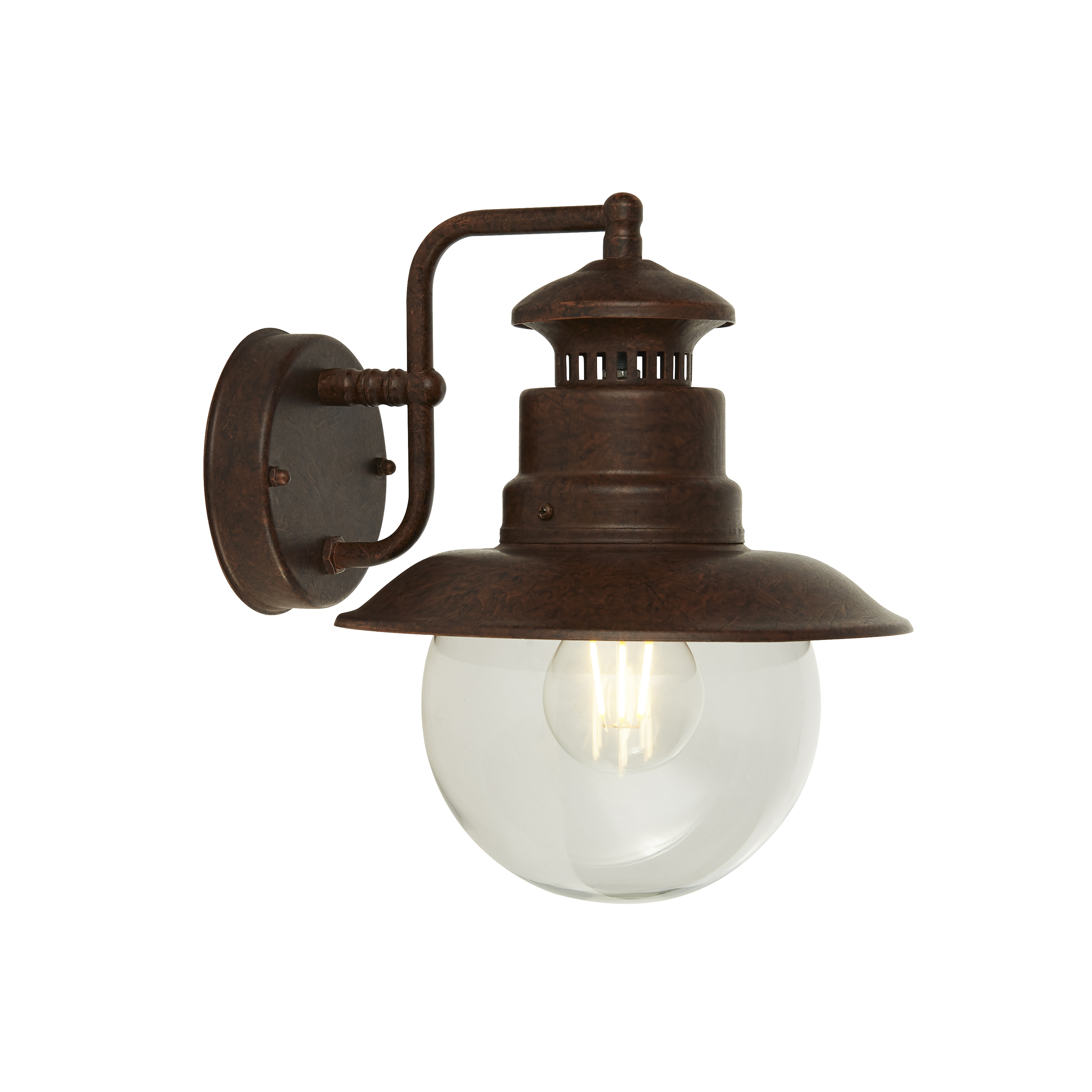 Searchlight Station - Applique d'extérieur - 21,5 x - IP44 - brun rouille