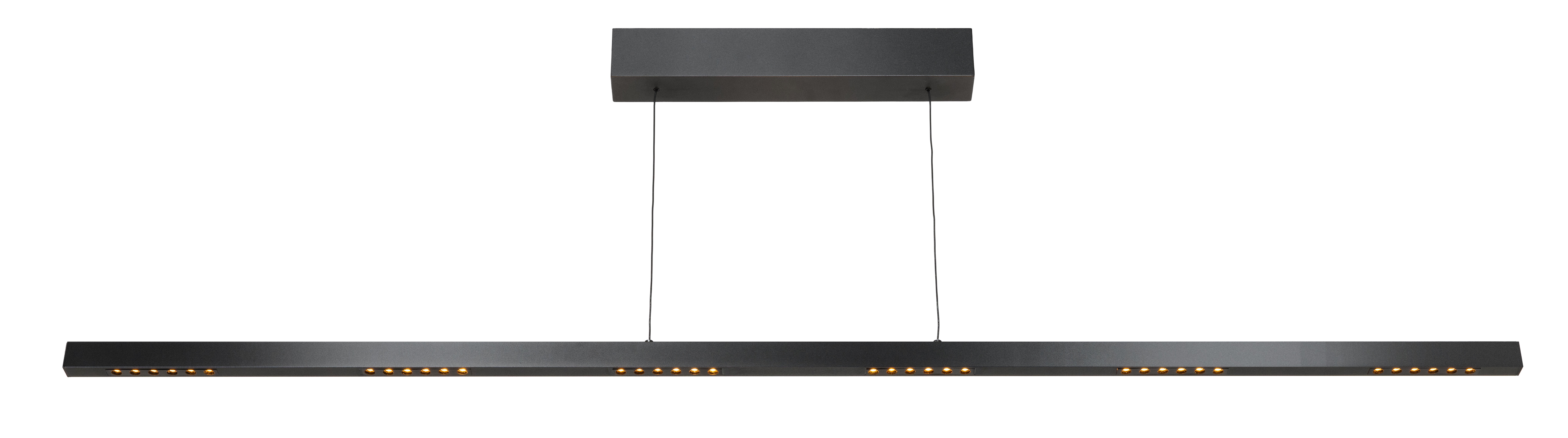 Suspension ETH Sem - x - LED 42W dimmable incluse - commande par mouvement - noir