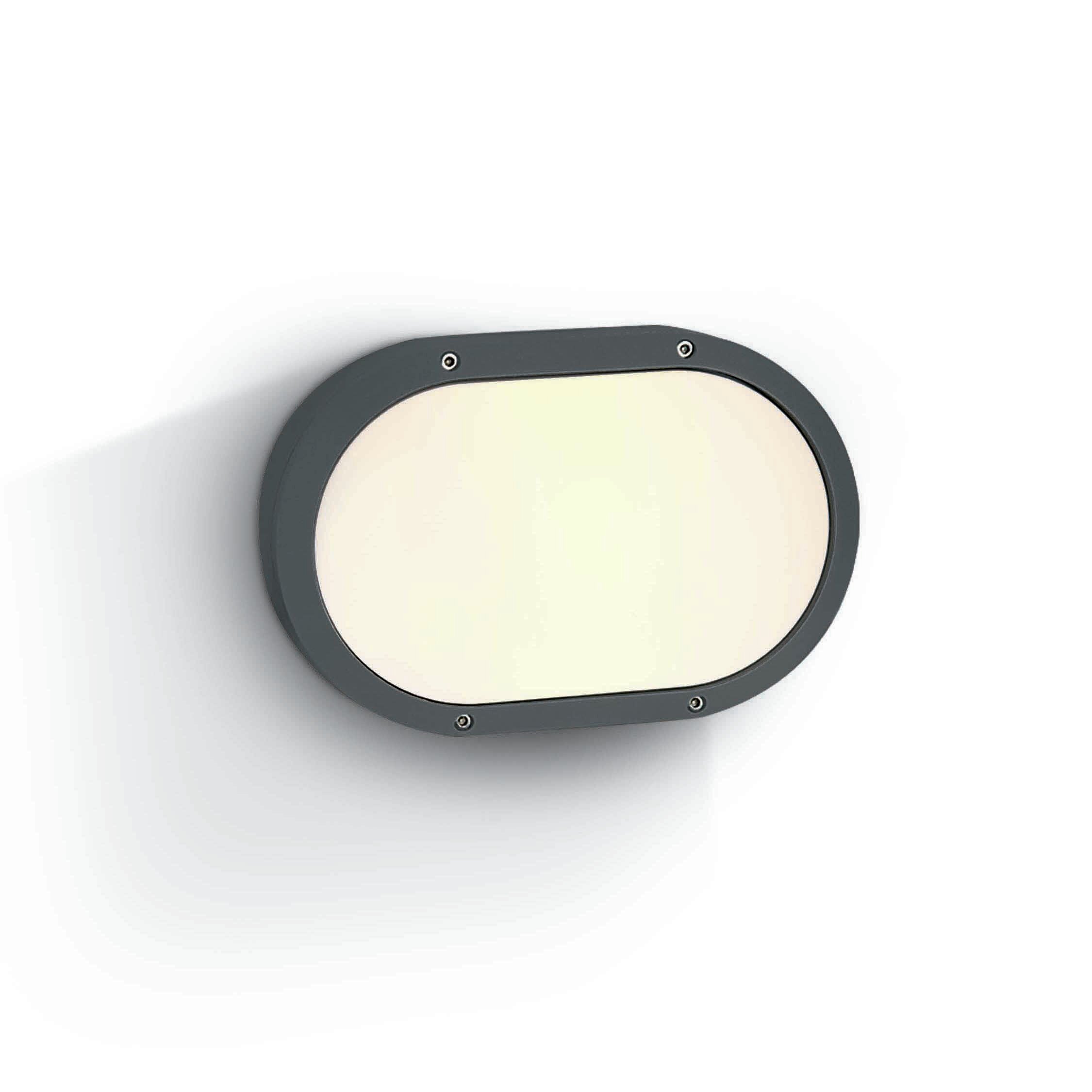 ONE Light Round E27 Outdoor - plafonnier extérieur - 27,3 x ,1 cm - IP54 - anthracite