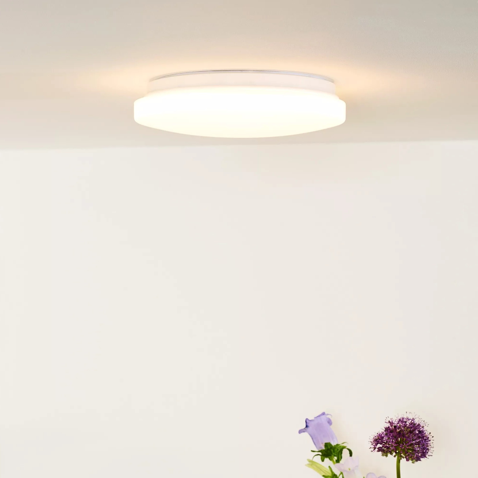 Lucide Otis - plafonnier - Ø - 14W LED inclus - opale