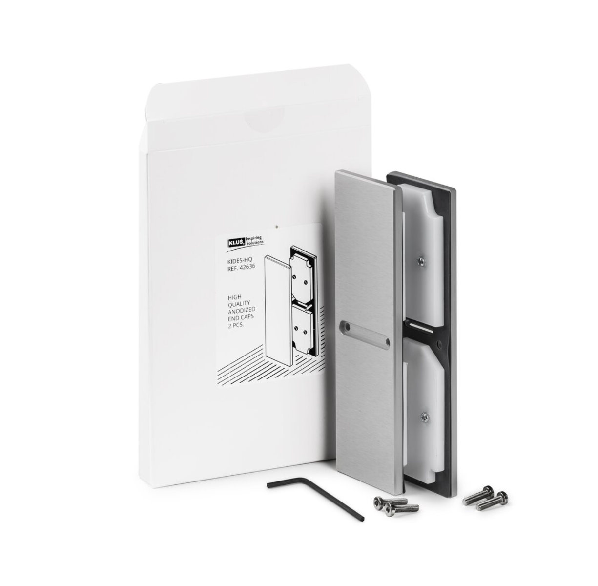 KLUS KIDES HQ - set d"embouts - aluminium