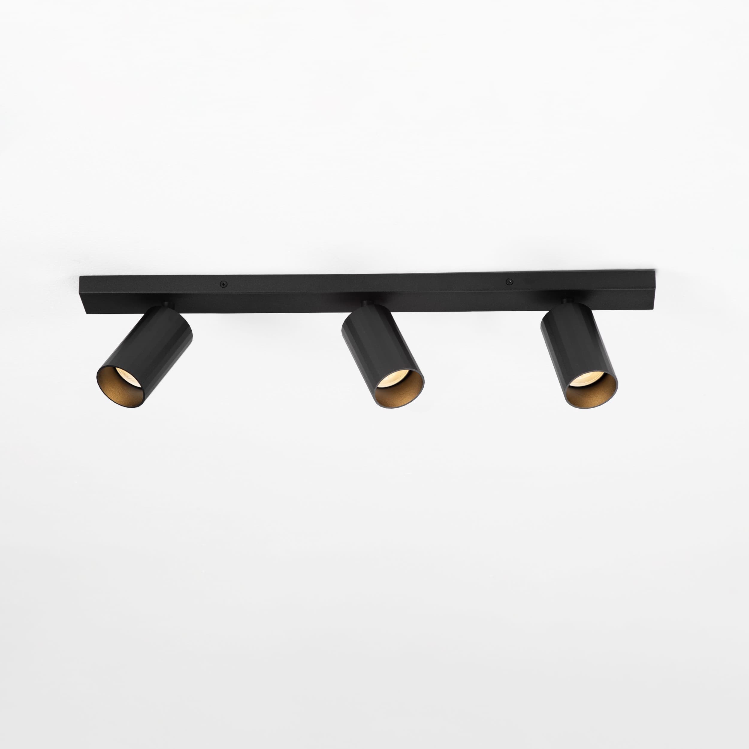 Nova Luce Zelos - spot en saillie 3L - ,7 x 6 cm - noir sablé