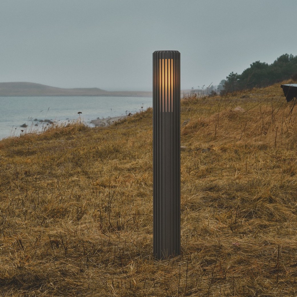 Nordlux Aludra 95 N - lampe de jardin - Ø 12,4 x 95,4 cm - IP44 - anthracite