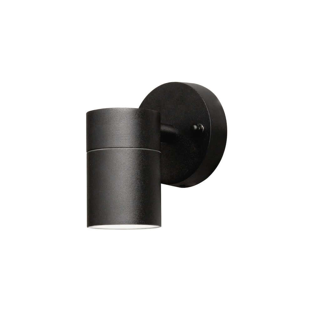 Konstsmide Modena Down – applique murale extérieure – 9,5 x 11,5 x 13,5 cm – IP44 – noir