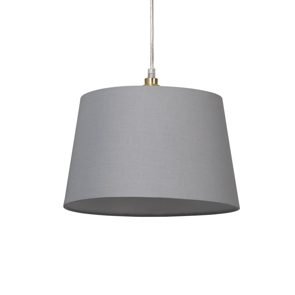 Abat-jour conique Clyde Searchlight - Ø cm - gris