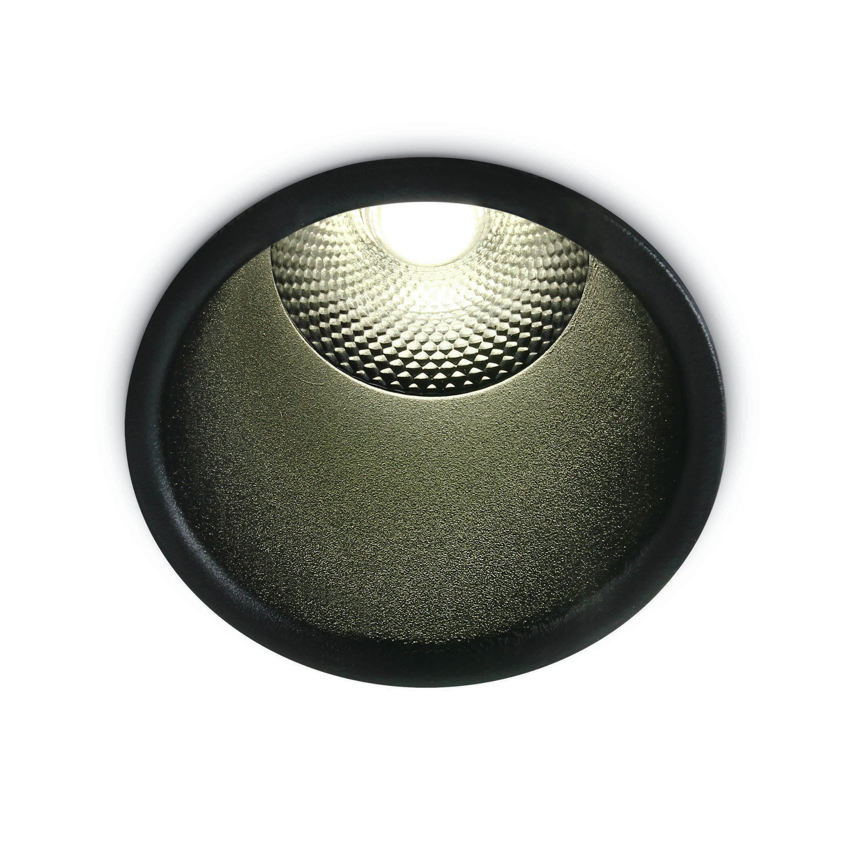 ONE Light Dark Light Pro - spot encastré - Ø 55 mm, Ø 50 mm encastré - 5W LED inclus - noir