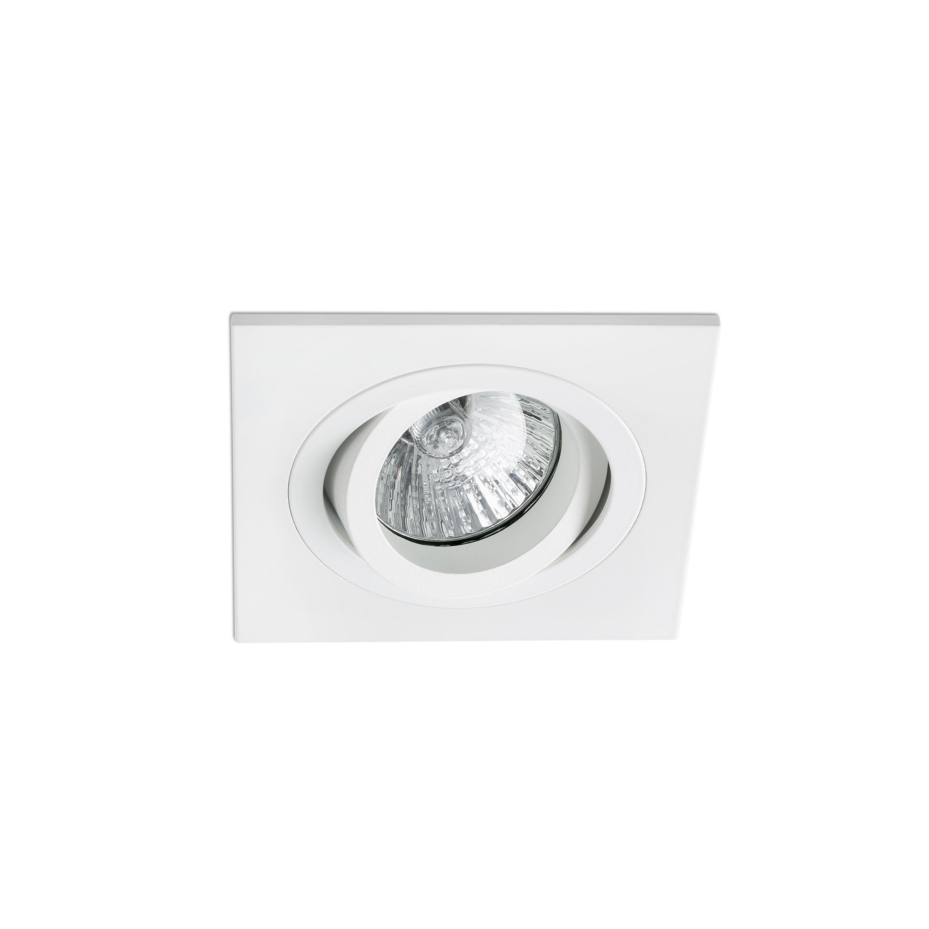 Faro Radon - spot encastré - mm, Ø 80 mm encastrable - blanc mat