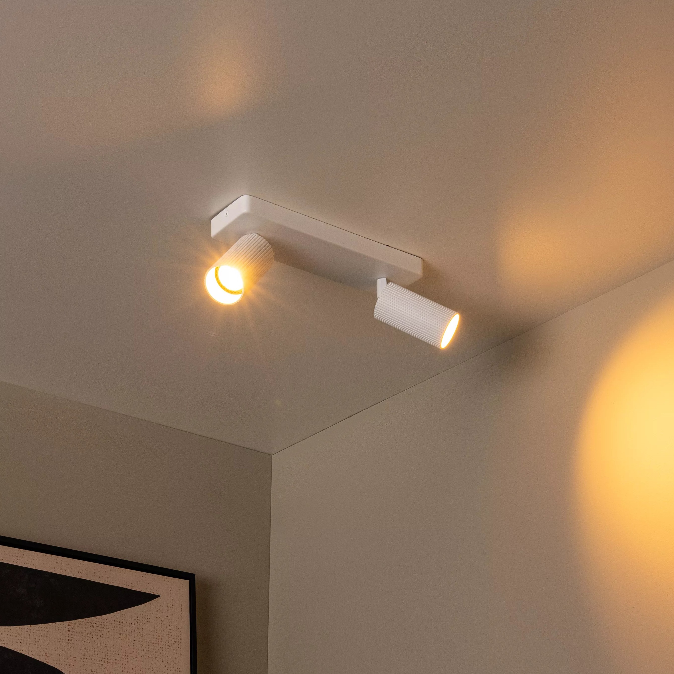 Lucide Clubs - spot en saillie - x 14,9 cm - blanc — vue 3