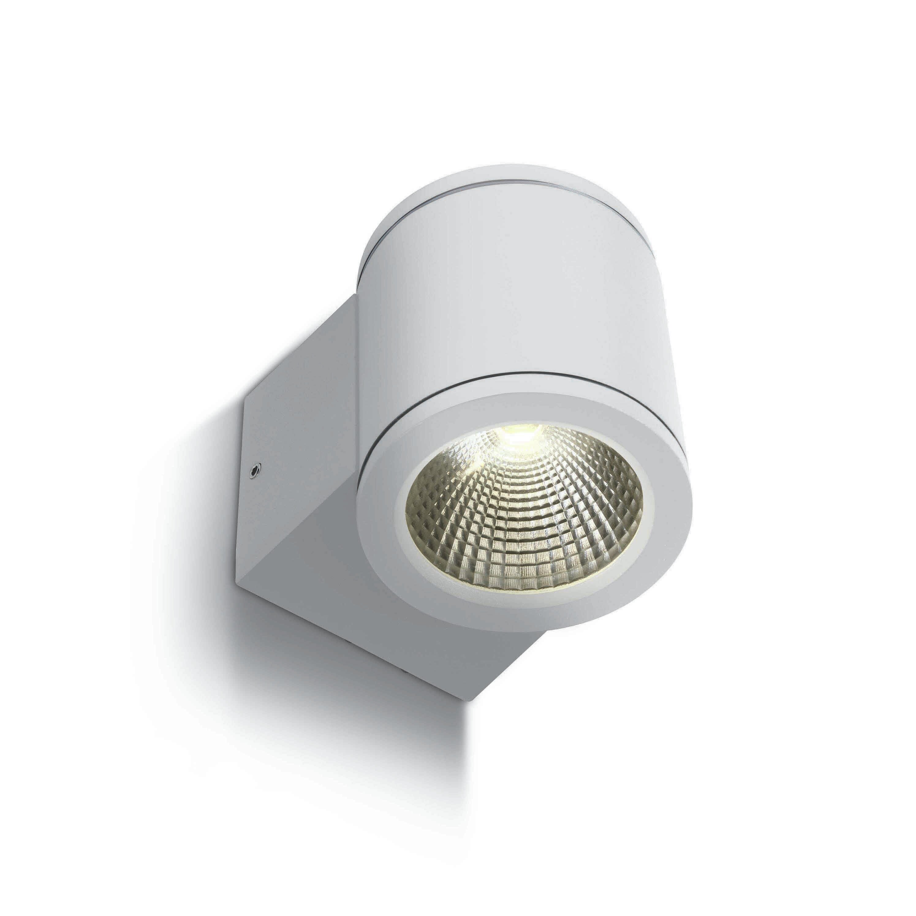 ONE Light Outdoor Wall Cylinders - applique murale extérieure - ,6 x 9 cm - 6W LED inclus - IP54 - blanc
