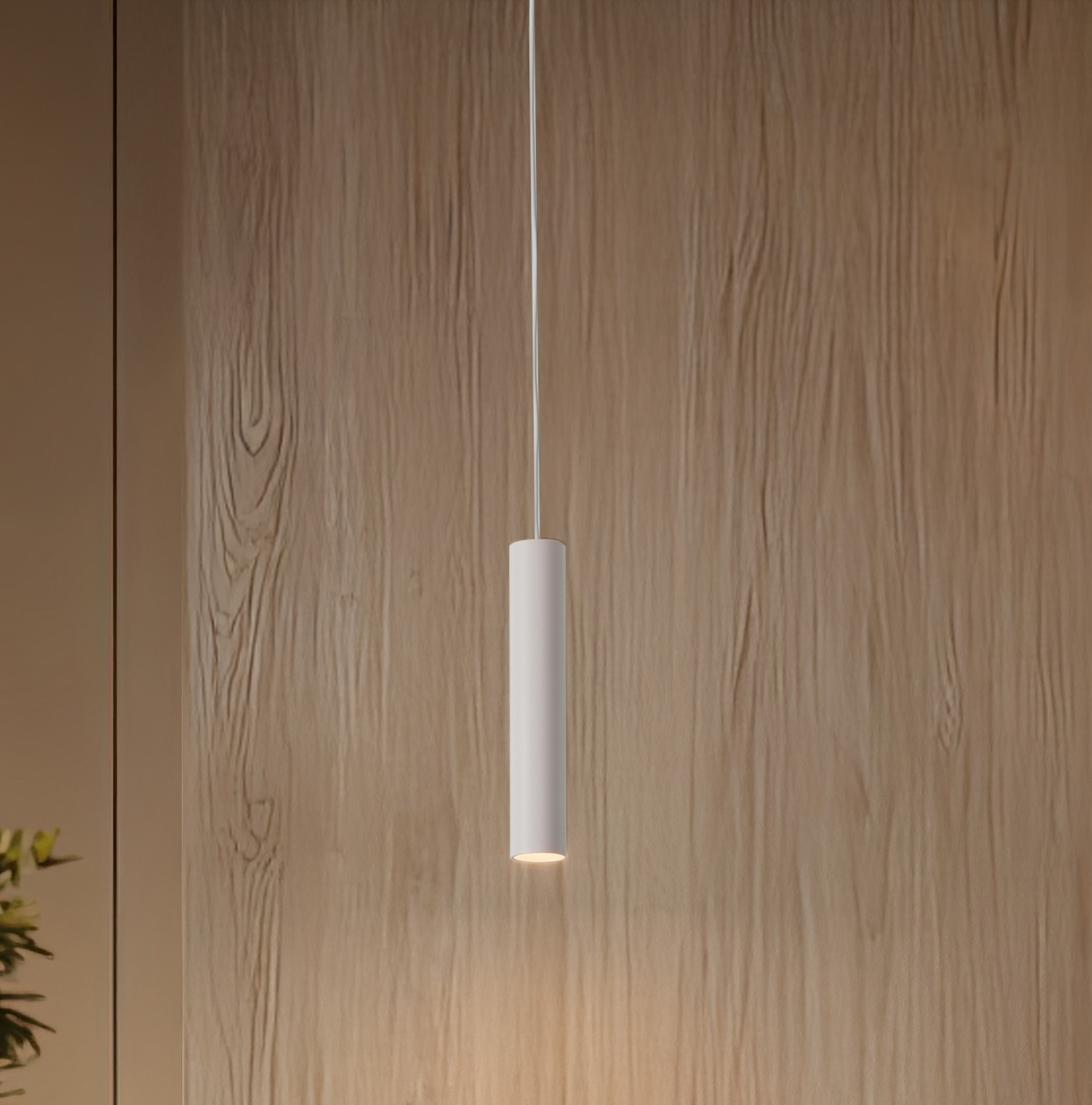 Nova Luce Mor - lampe suspendue - Ø cm - blanc