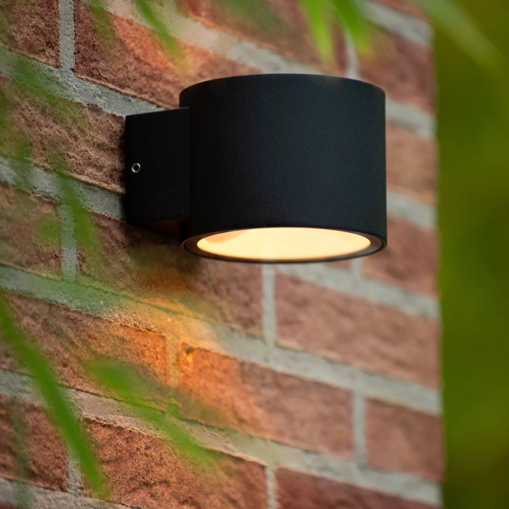 Lucide Oxford - applique murale extérieure - 13,5 x 11,5 x - IP54 - noir
