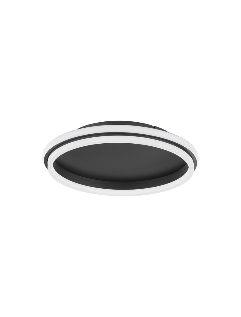 Nova Luce Willow - plafonnier - Ø cm - 38W LED inclus - noir sable