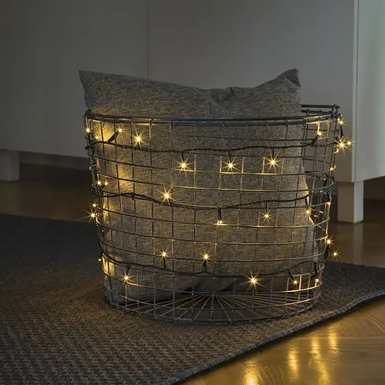 Konstsmide Guirlandes de Noël - Jeu de lumières Micro LED - - 50 pièces - vert foncé