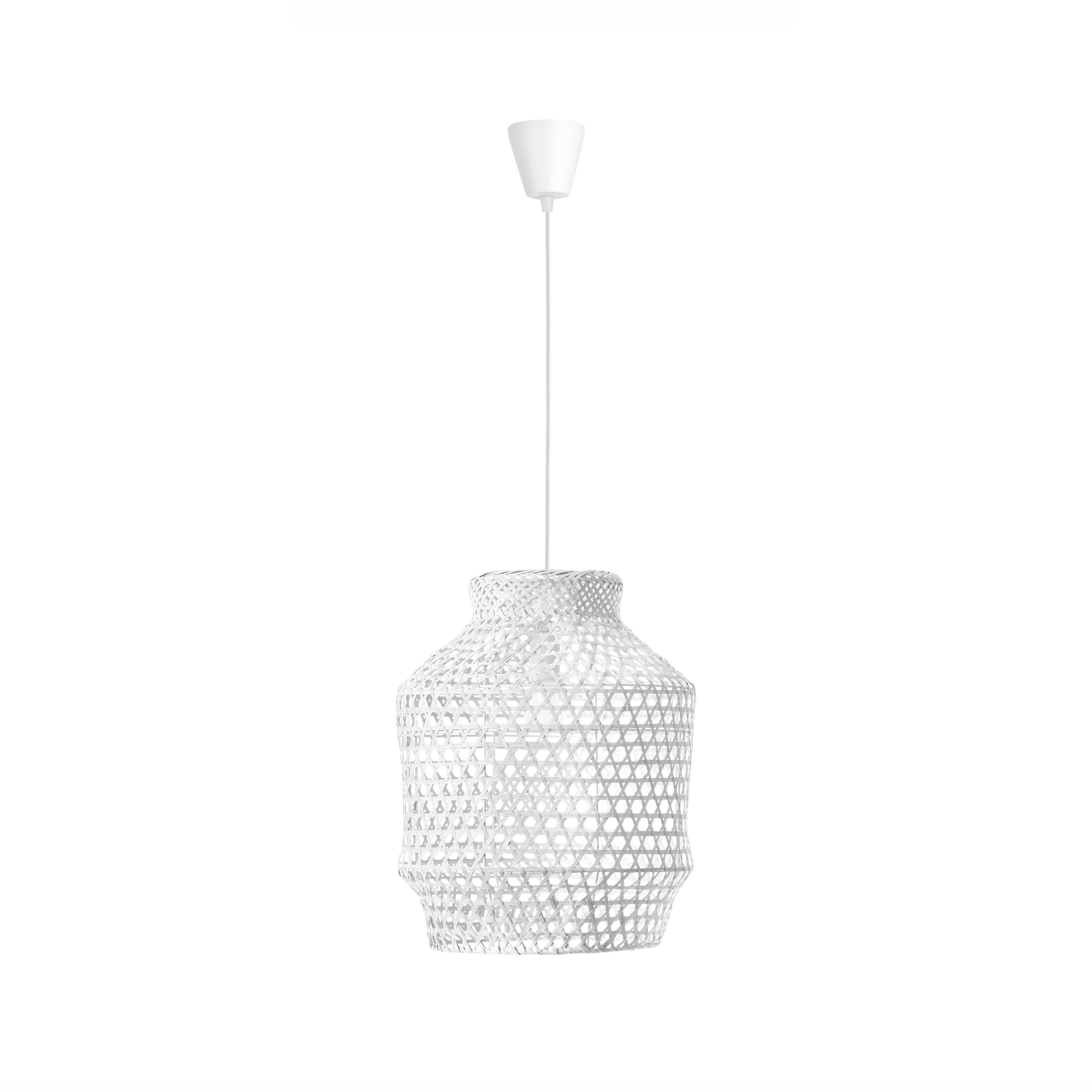 Nova Luce Mia - lampe suspendue - Ø cm - blanc
