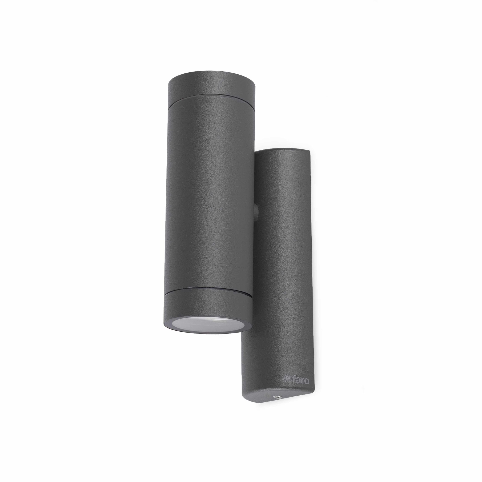 Faro Steps - applique murale - 6,5 x cm - IP44 - gris foncé