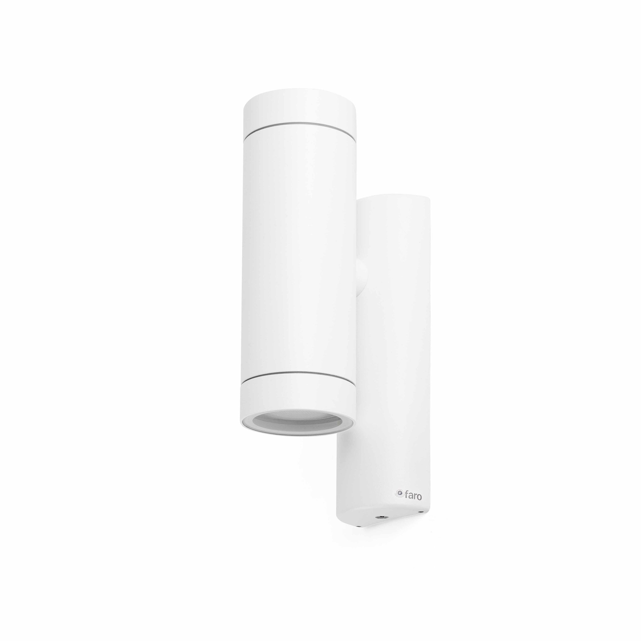 Faro Steps - applique murale - 6,5 x cm - IP44 - blanc mat