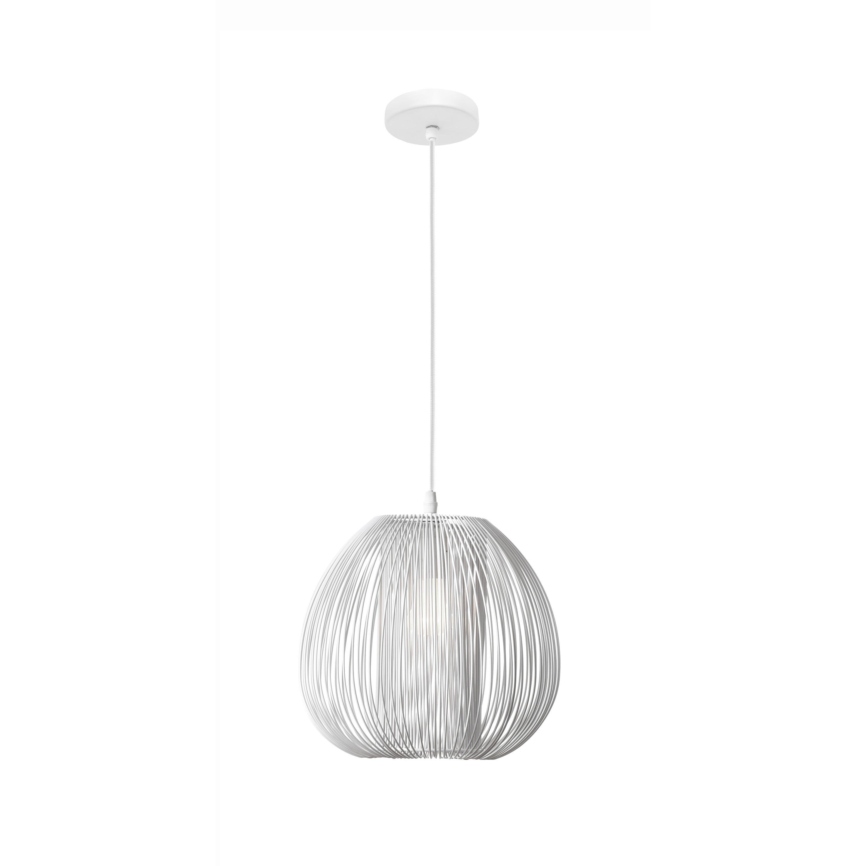Nova Luce Desire - lampe suspendue - Ø cm - blanc