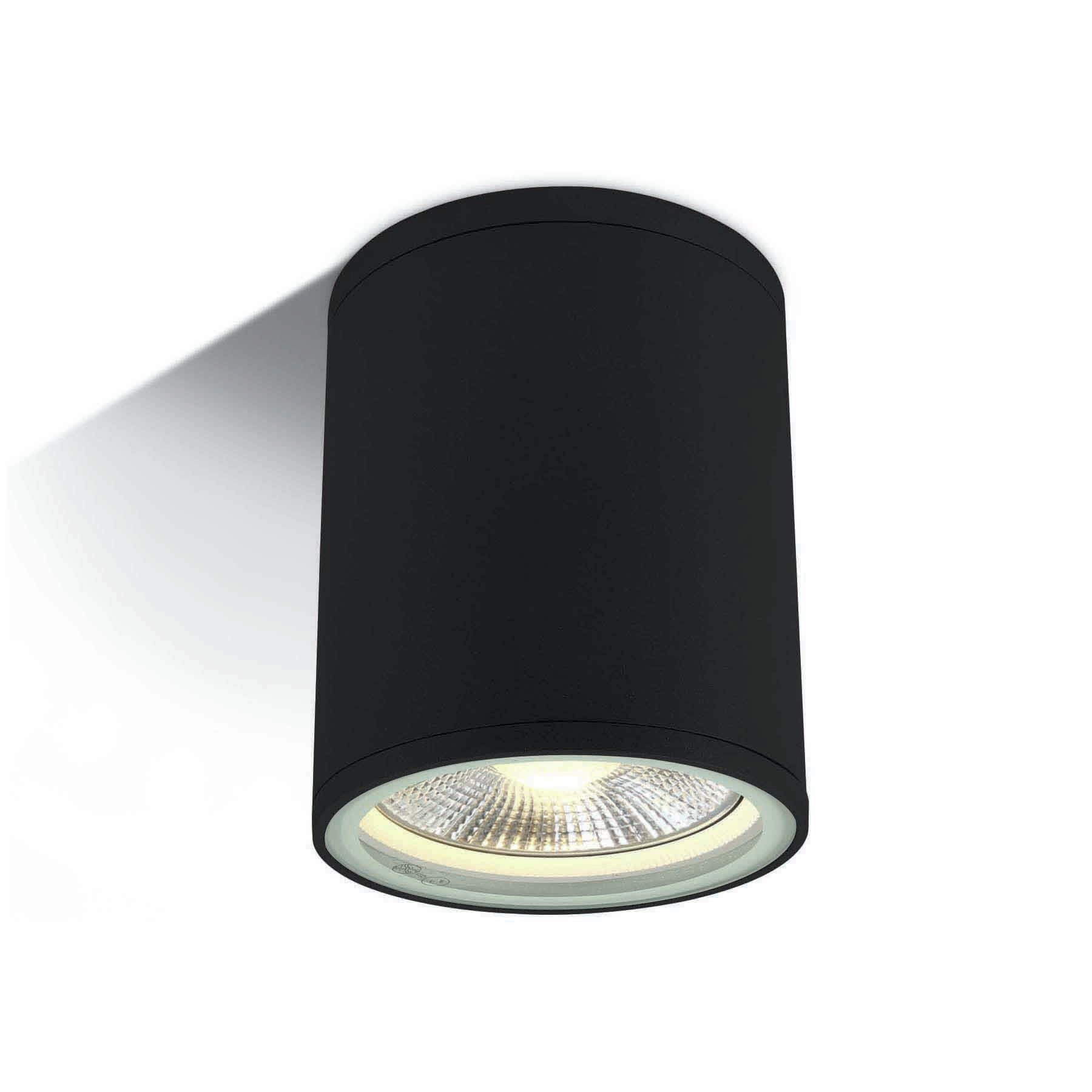 ONE Light PAR30 Outdoor Cylinders - plafonnier d"extérieur - Ø 10,6 x 13,4 cm - IP54 - noir