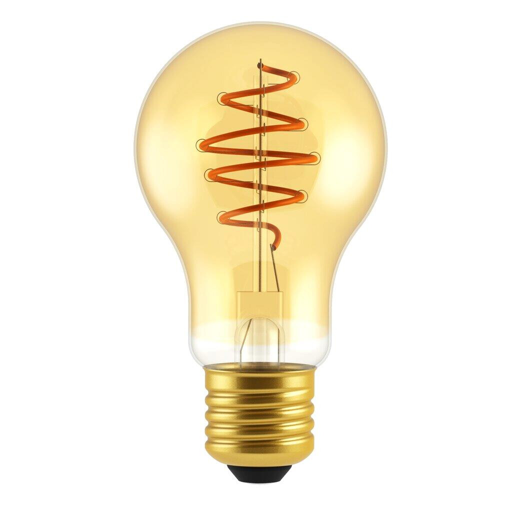 Nordlux Lampe à incandescence LED - Ø ,9 cm - E27 - 5W dimmable - 2200K - ambre
